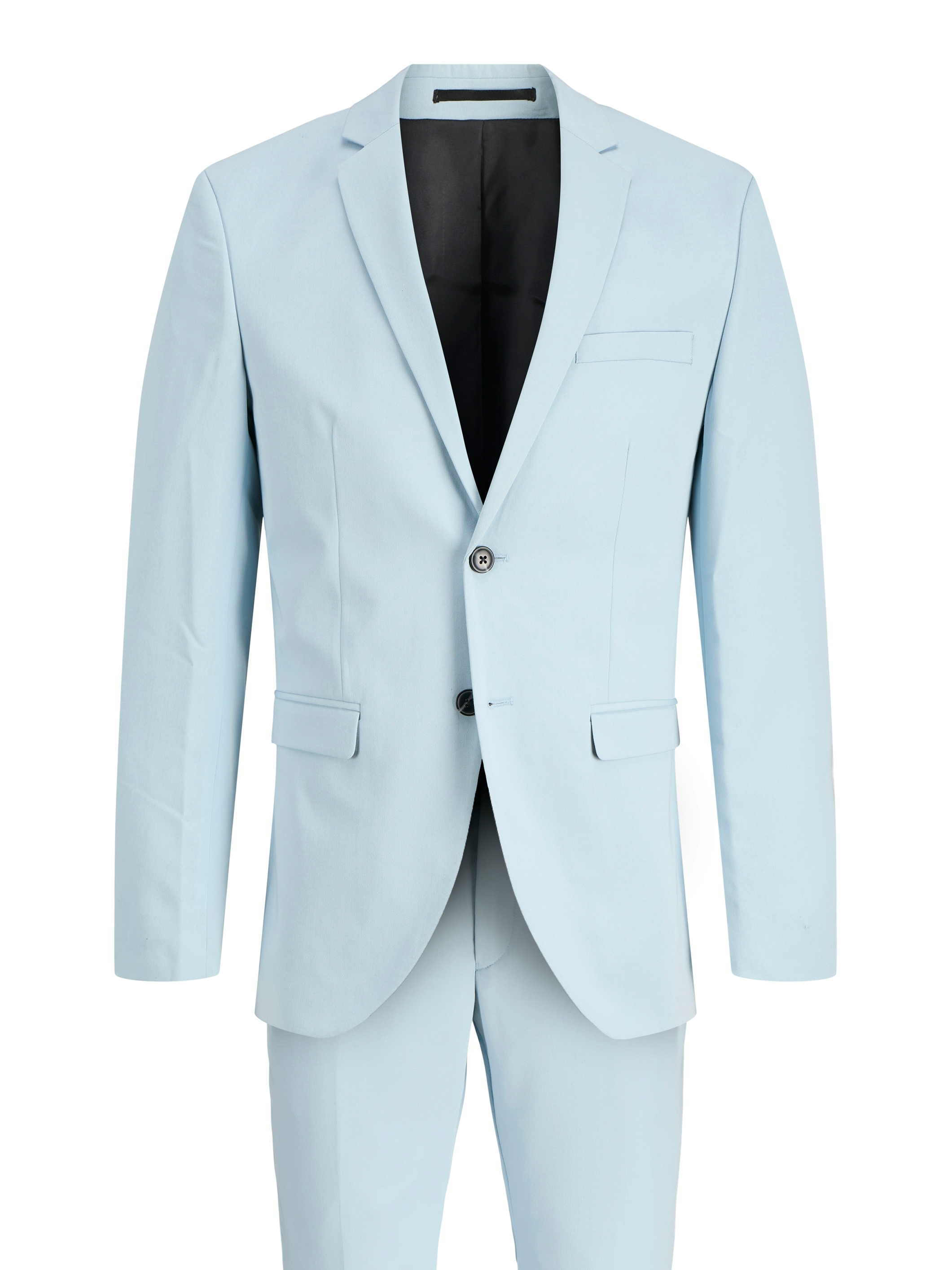 Jack & Jones PlusSize Anzug »JPRFRANCO SUIT NOOS PLS« 2 tlg. slim fit aus Polyester, Viskose und Elasthan, Slim Fit Passform, pflegeleicht
