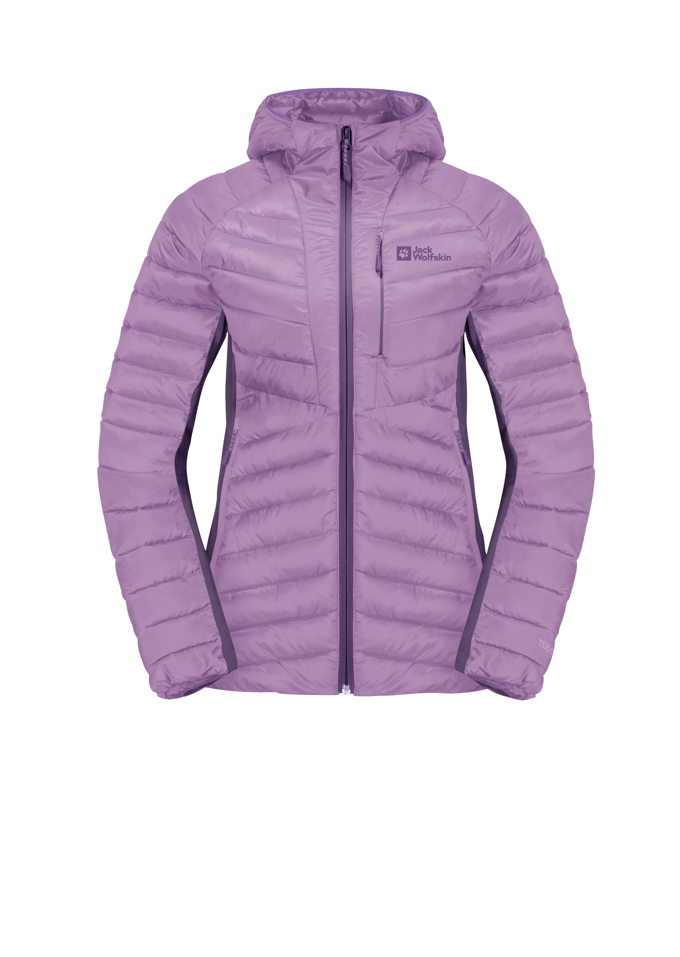 Jack Wolfskin Steppjacke »ROUTEBURN PRO INS JKT W«, ohne Kapuze, winddicht, höchst wasserabweisend, atmungsaktiv