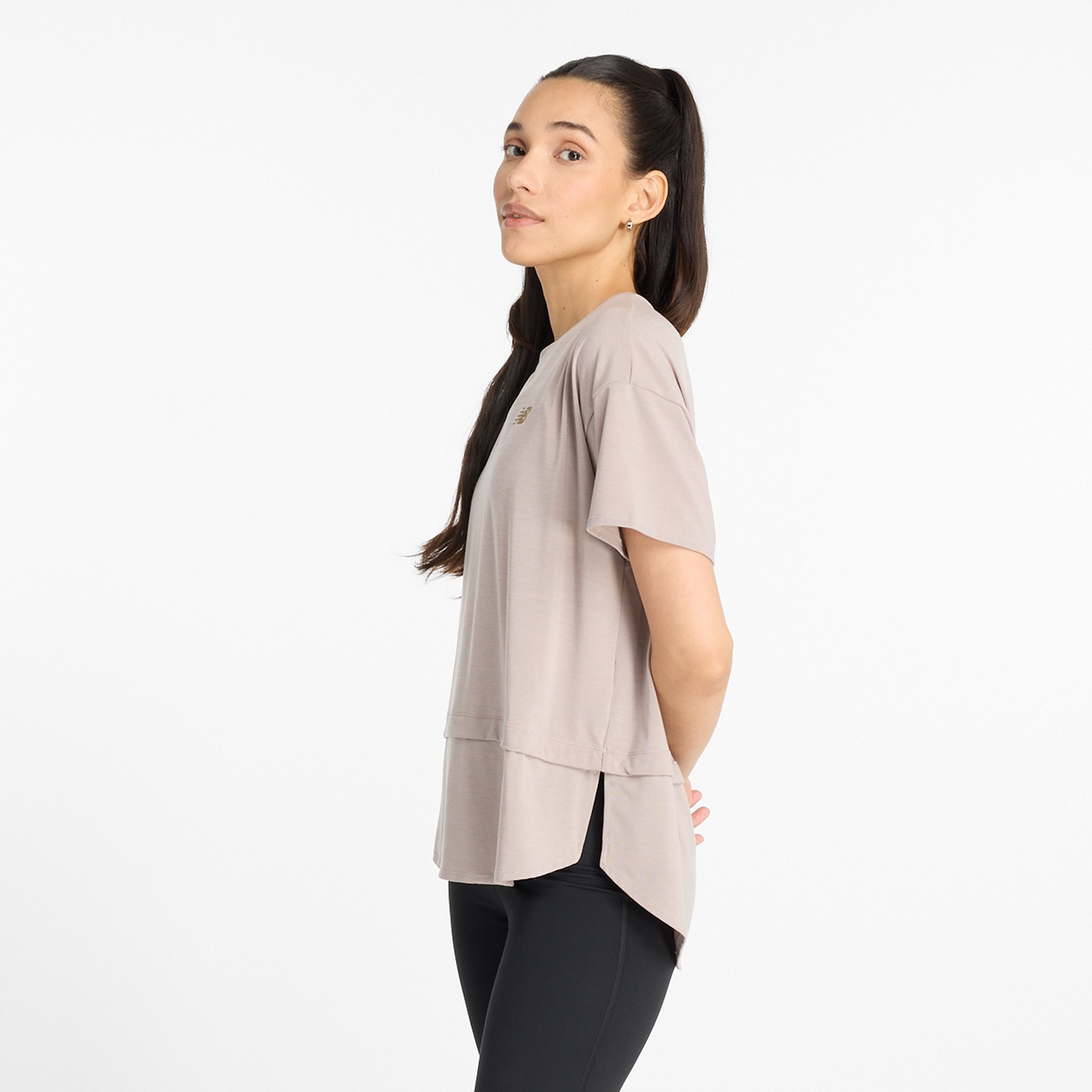 New Balance Laufshirt, mit Label