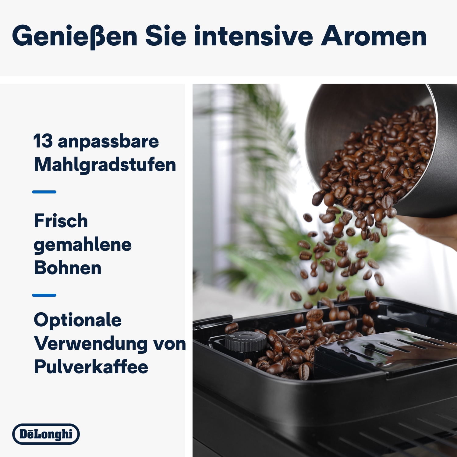 De'Longhi Kaffeevollautomat »Magnifica Evo Next ECAM310.60.GB« MyLatteFunktion, 3 Benutzerprofile, LatteCrema Milchsystem, 10 Rezepte