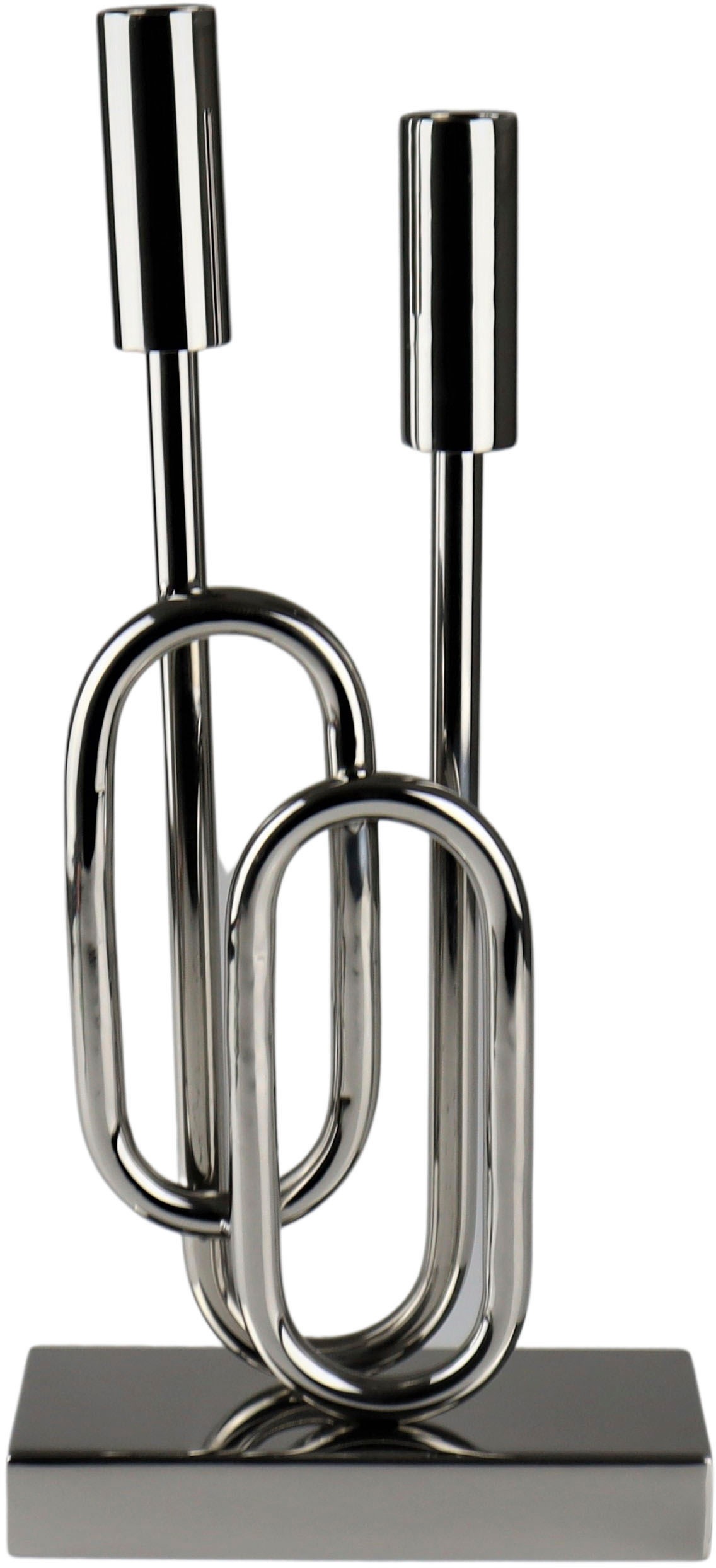 AM Design Kerzenständer »aus Edelstahl«, (1 St.), Stabkerzenhalter, 2  -flammig bequem kaufen