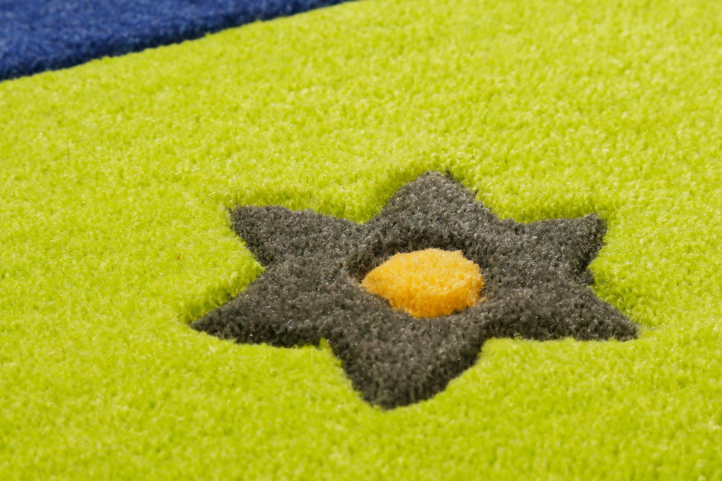 SMART KIDS Kinderteppich »Villa Villakulla« rechteckig 9 mm Höhe Spielteppich Stadt, Konturenschnitt