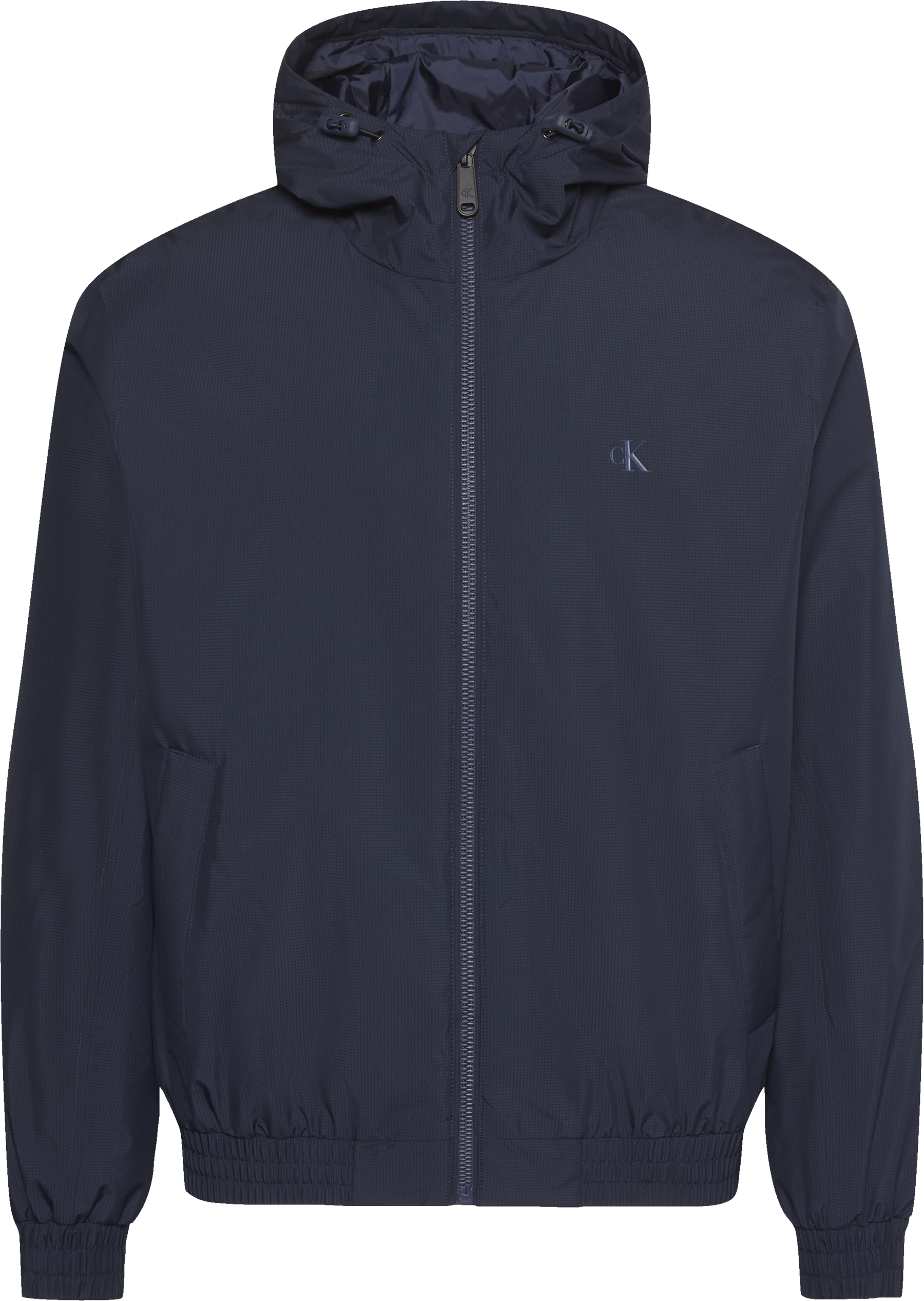 Calvin Klein Jeans Blouson mit Kapuze Regular Fit, verstellbare Kapuze