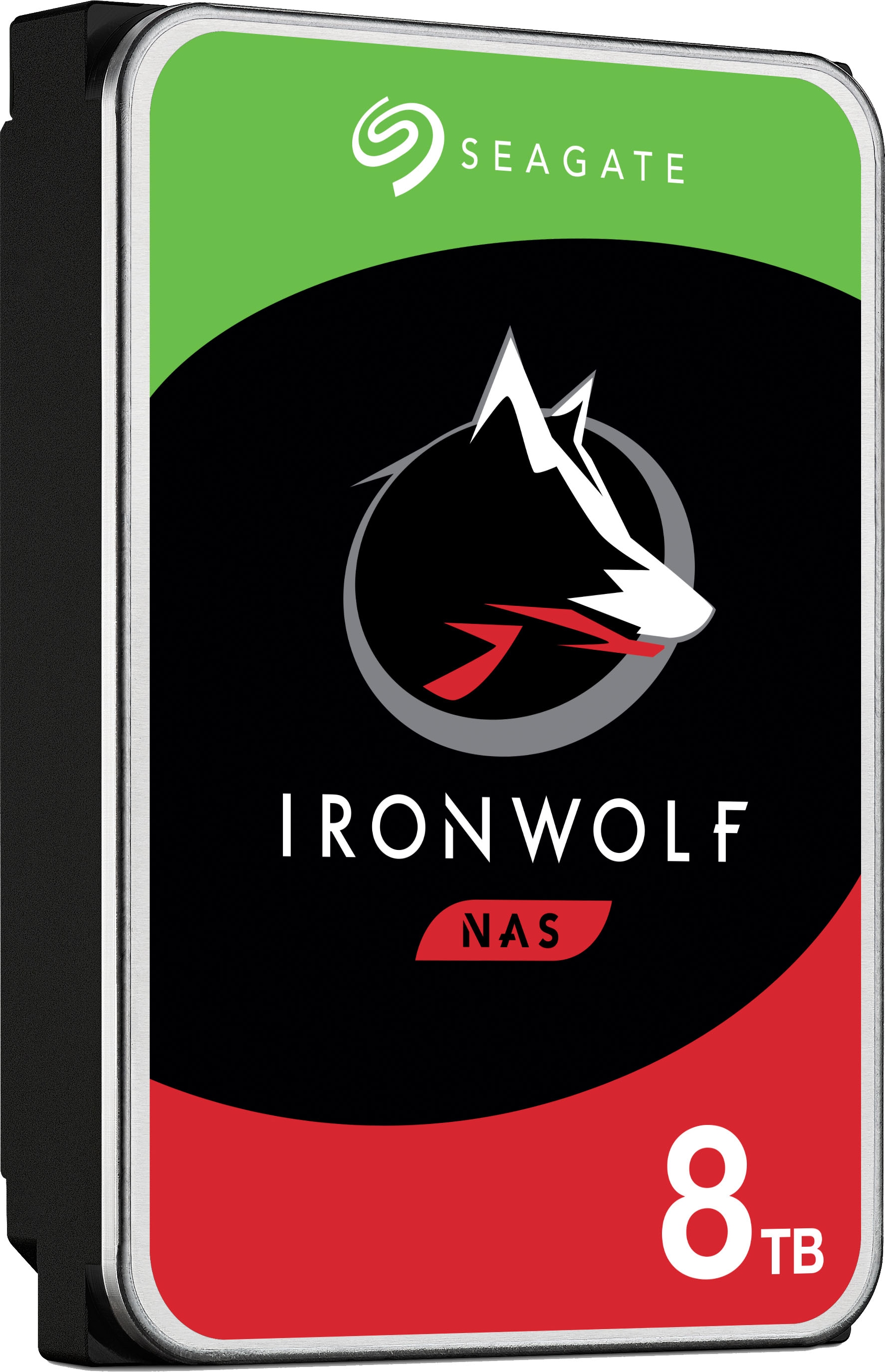 Seagate HDD-NAS-Festplatte »IronWolf«, 3,5 Zoll, Anschluss SATA II