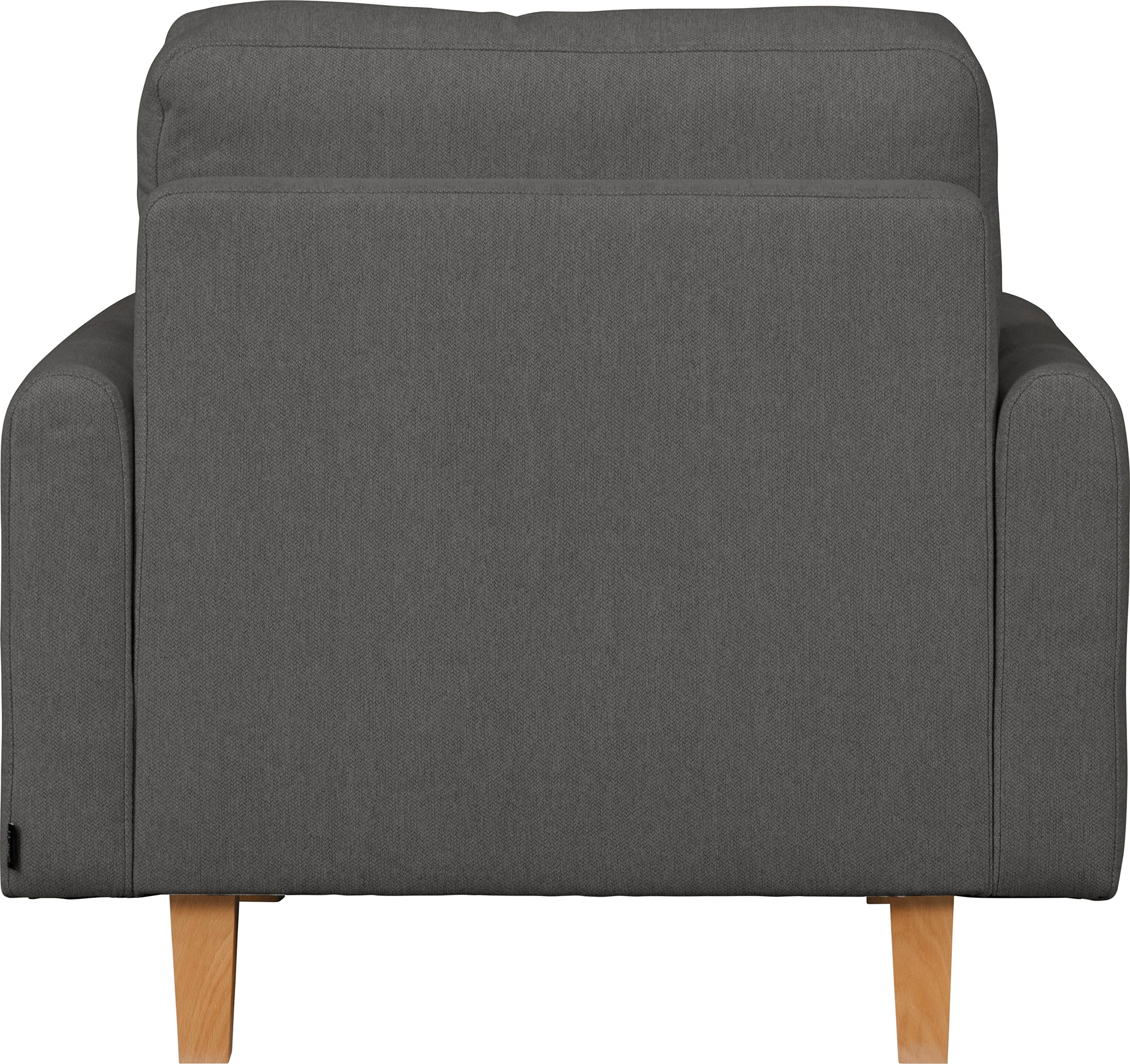 Home affaire Sessel »TRIPLO Relaxsessel mit Wellenunterfederung, Maße B/T/H: 95/100/89 cm« Polstersessel mit Steppung im Rückenkissen, hohe Qualität