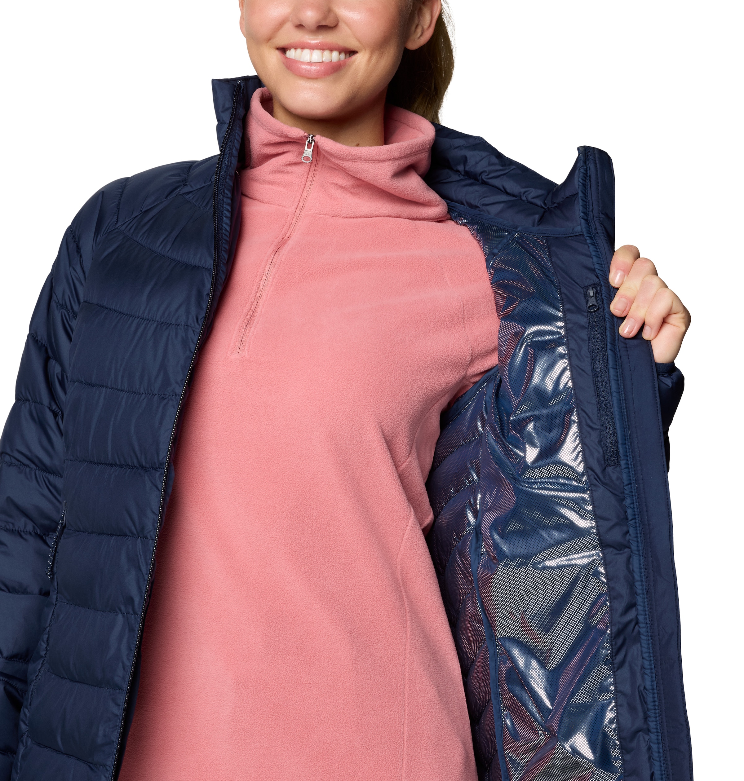 Columbia Steppjacke »Powder Lite™ II Full Zip Jacket«, mit Kapuze