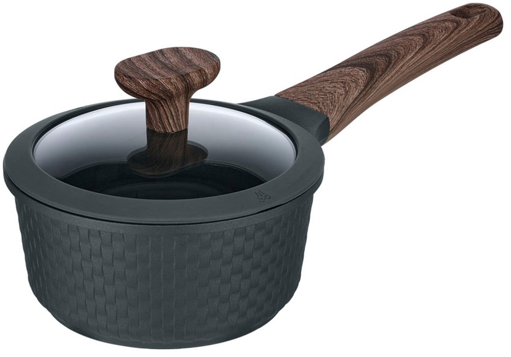 RESTO Kitchenware Kasserolle "Ran, Kochtopf antihaftbeschichtet und spülmaschinenfest" 2 Stk. tlg. Aluminiumguss