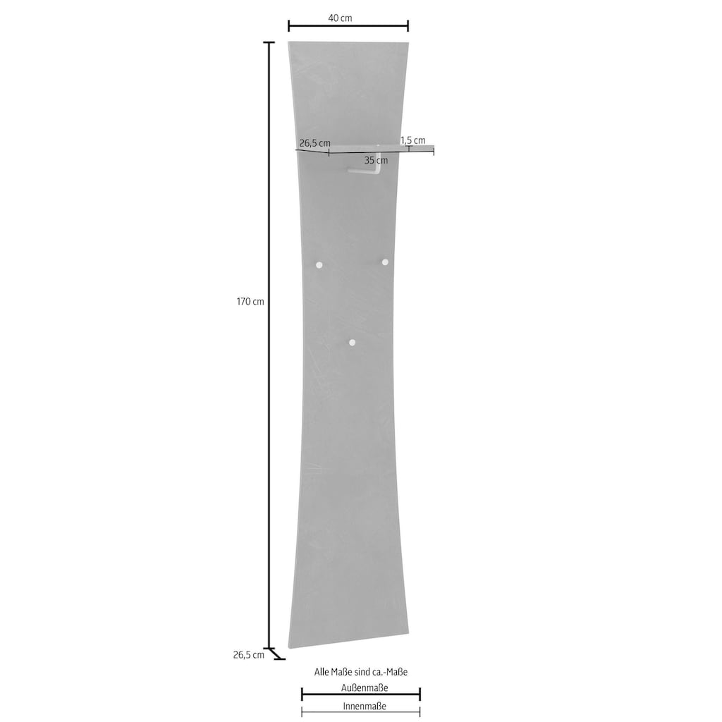 INOSIGN Garderoben-Set »Arco«, (Set, 3 St.)