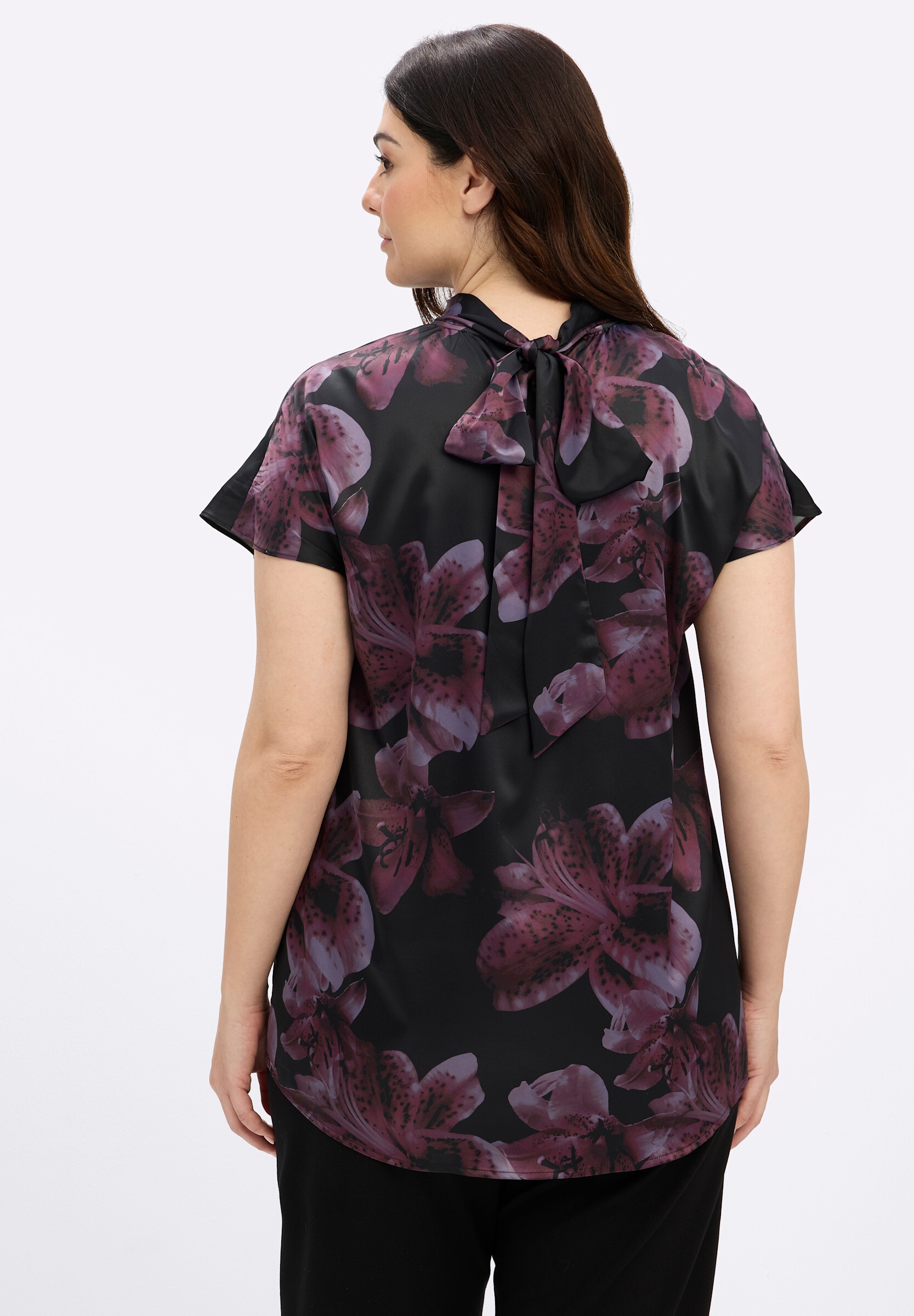 Sheego Longbluse »Tunika Tunika mit Schluppe hinten«