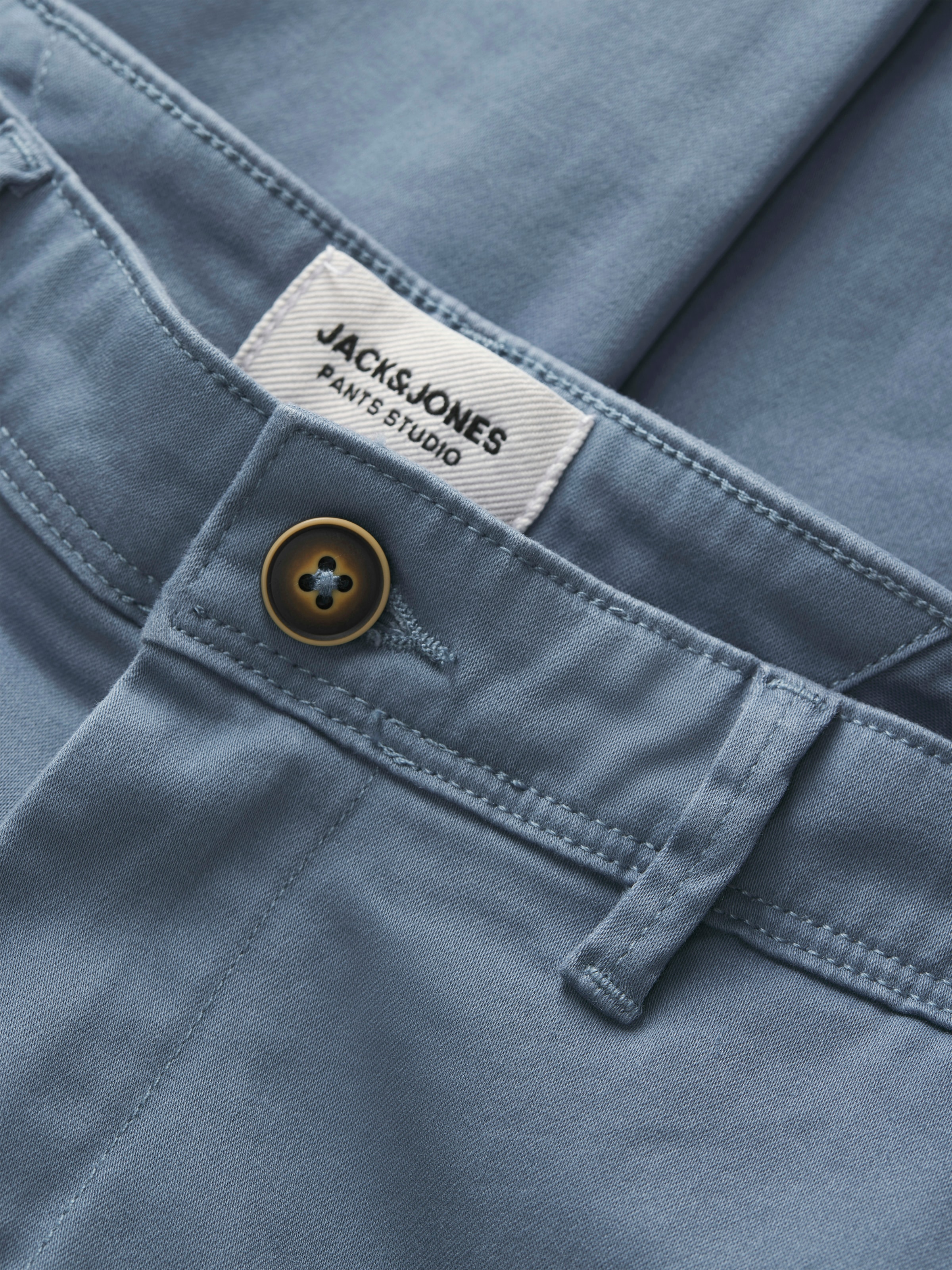 Jack & Jones »JJIMARCO mit Badge und hohem Tragekomfort«  unifarben, modisch, slim fit, Baumwollmischung