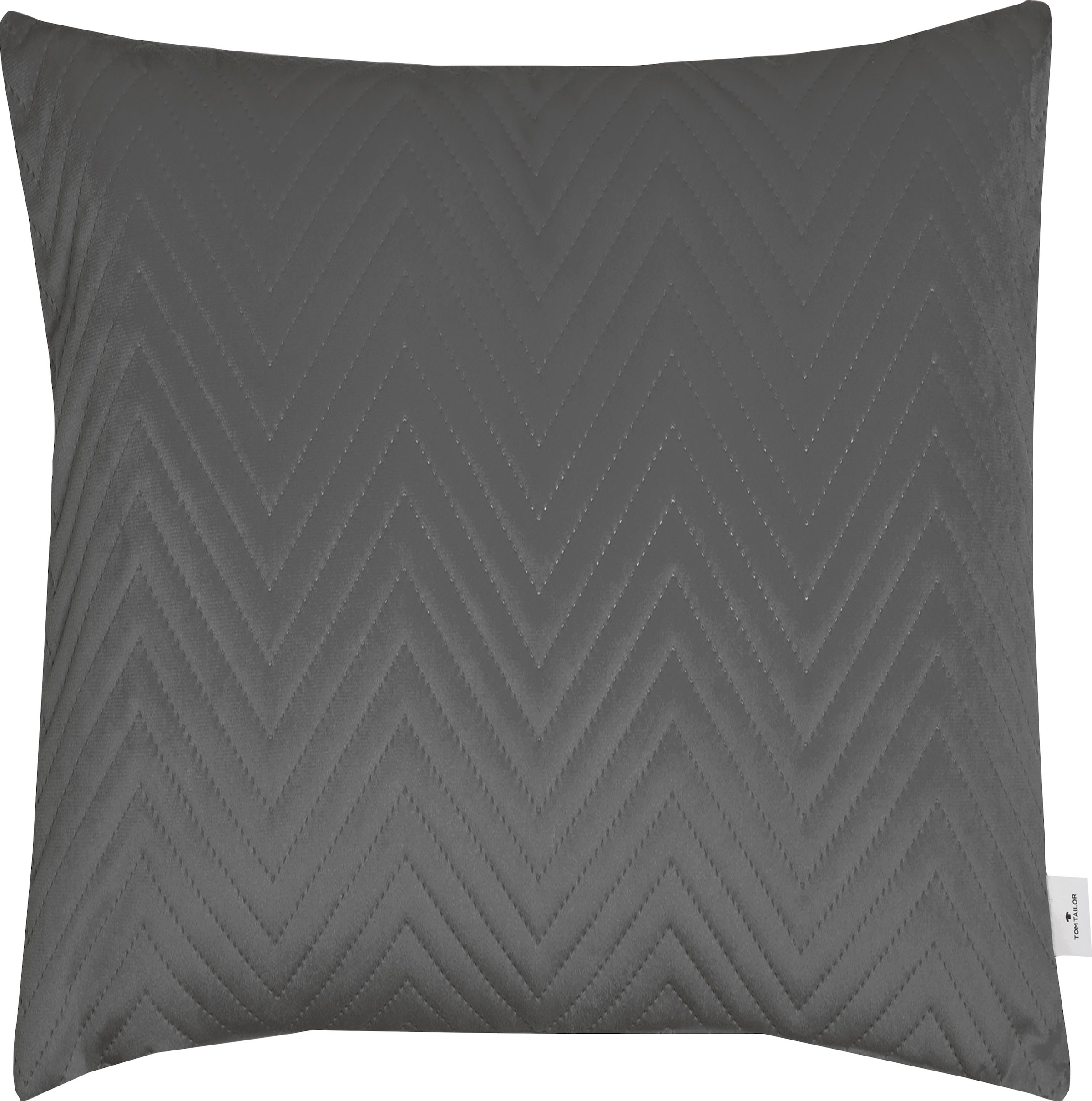 TOM TAILOR HOME Dekokissen »French Velvet Ultra«, aus weichem Micro-Velvet, Kissenhülle ohne Füllung, 1 Stück
