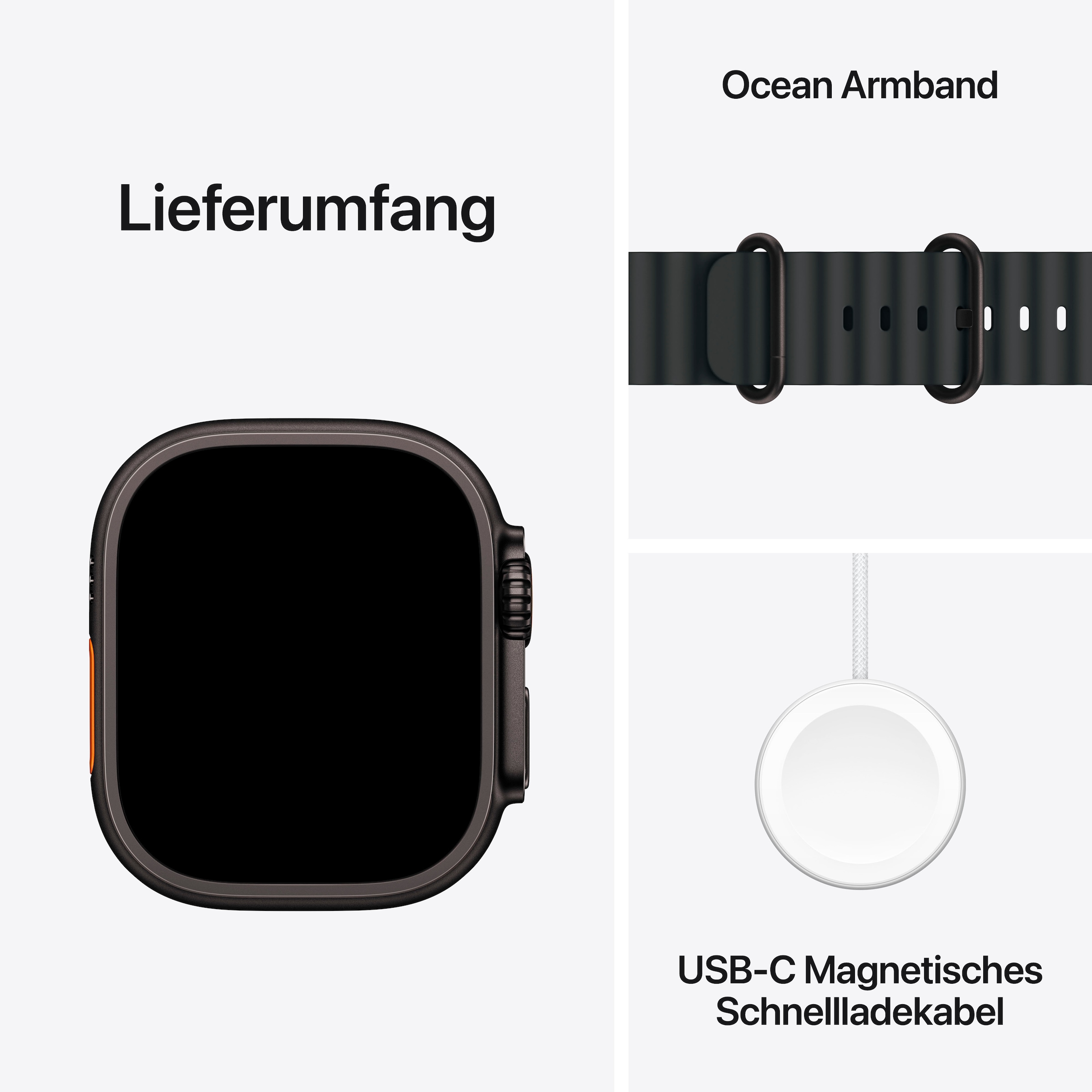 Apple Smartwatch »Watch Ultra 3 GPS + Cellular 49mm«, Watch OS, 64 GB