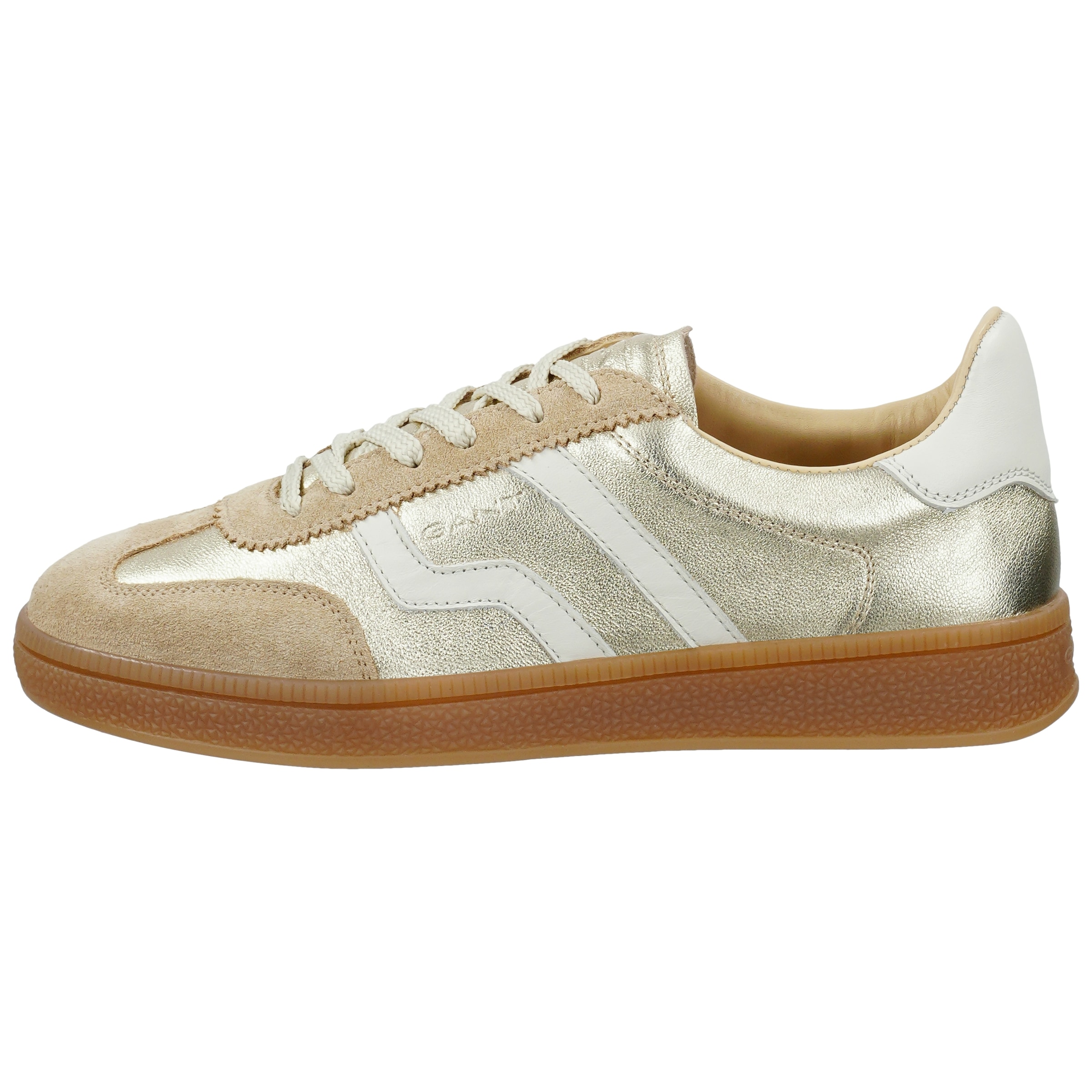 Gant Sneaker »Cuzima«  Retro Sneaker, Schnürschuh im Metallic Look