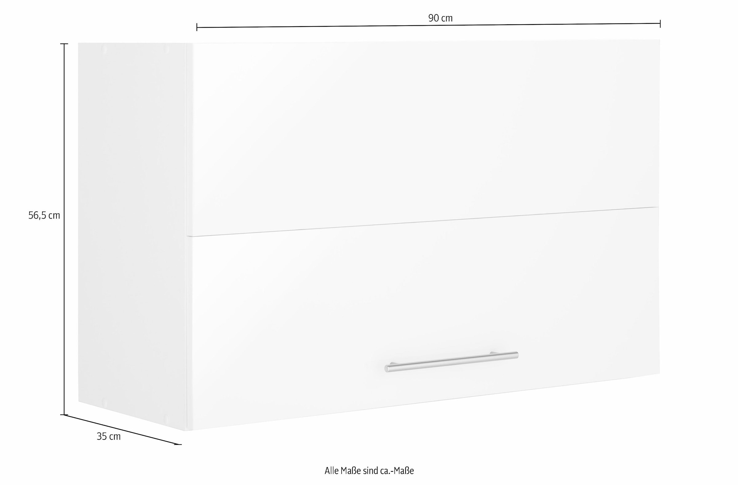 wiho Küchen Faltlifthängeschrank »Ela«, Breite 90 cm auf Rechnung kaufen