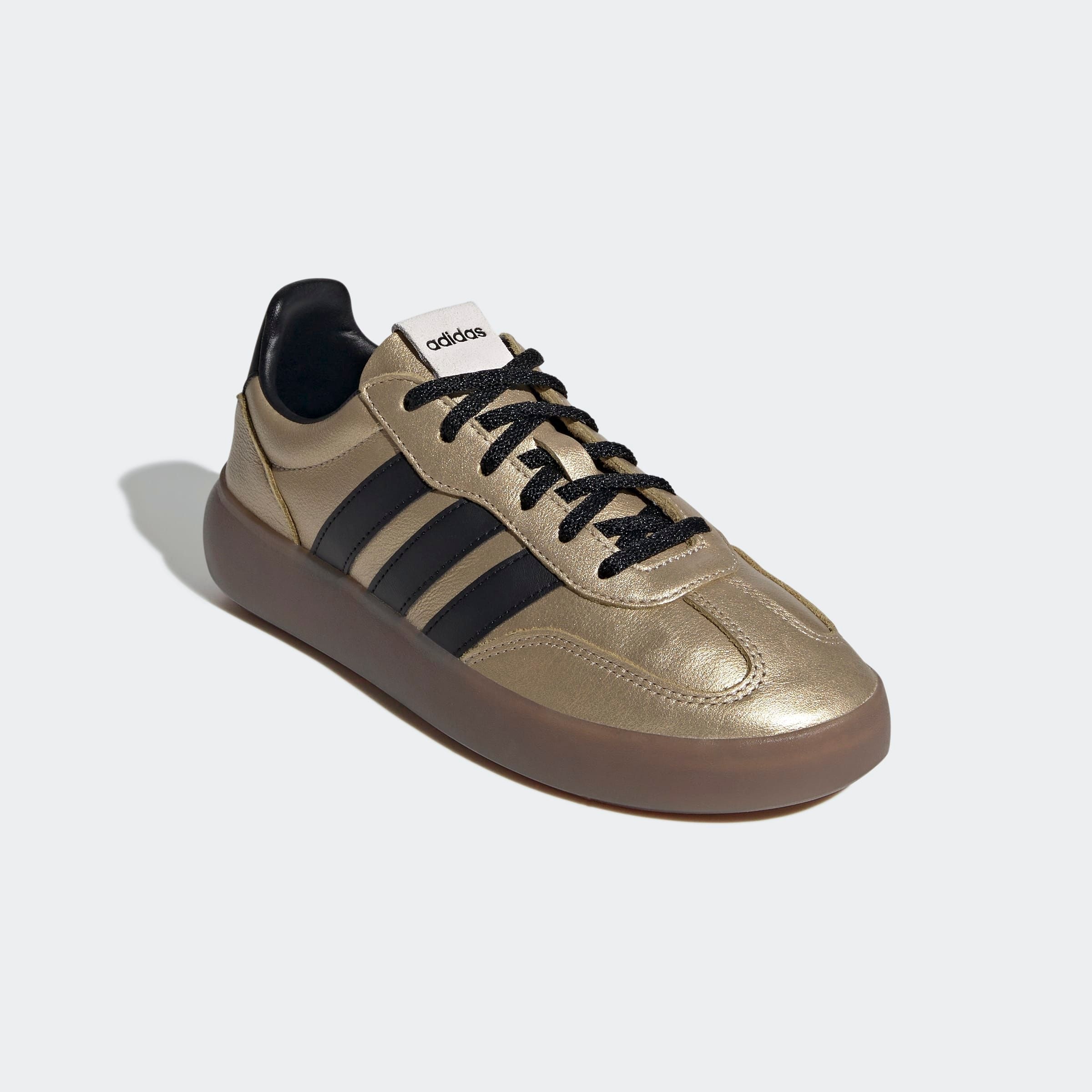adidas Sportswear, Damen, Sneaker »BARREDA DECODE« inspiriert vom Design des adidas handball spezial, Cyber Metallic/Core Black/Gum5, 39, Cyber 