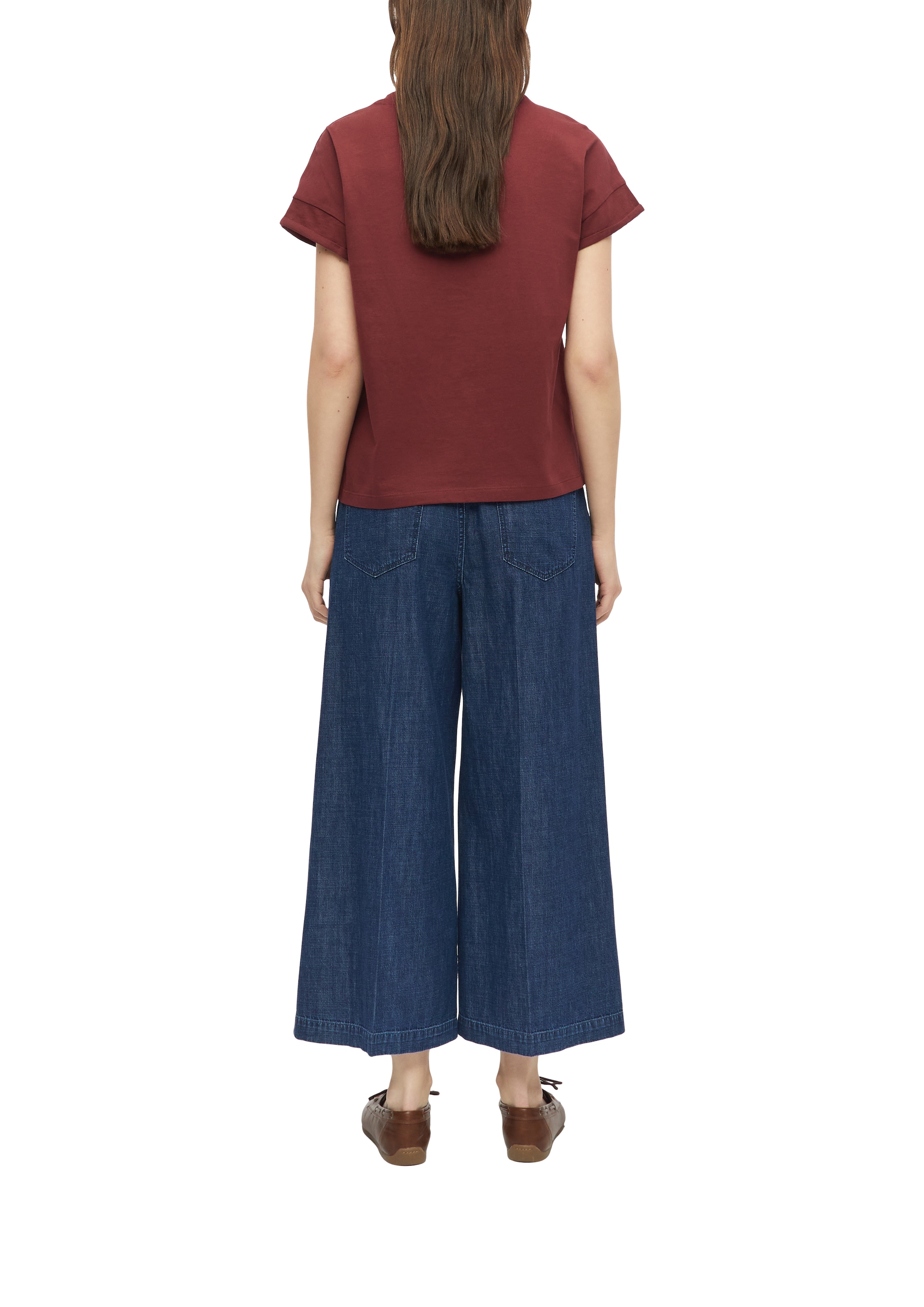 s.Oliver Kurzarmshirt Sommershirt mit Print