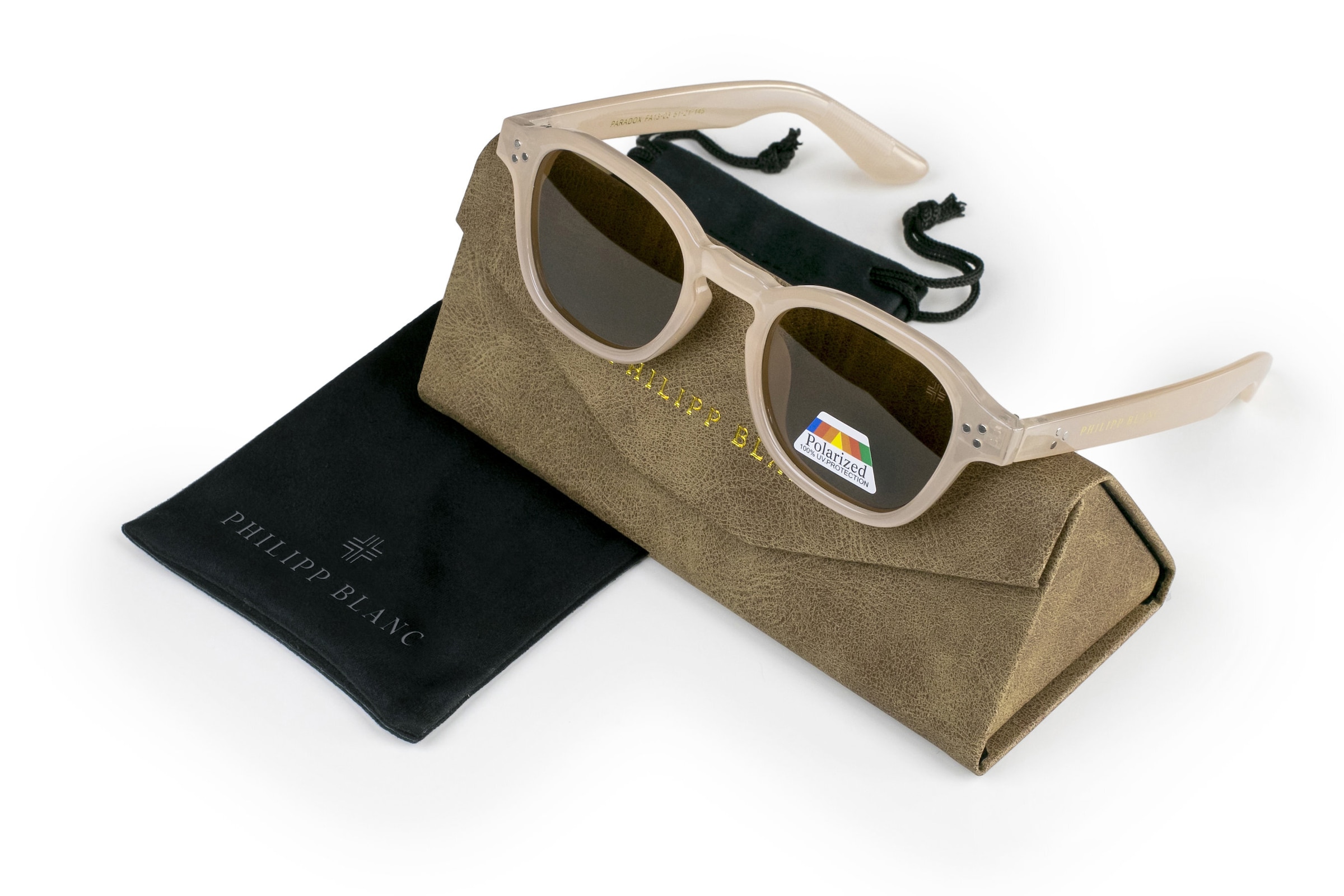 PHILIPP BLANC Sonnenbrille »PA13-03« Glas 0,74 mm, polarisierte Gläser, UV400, CAT3.0