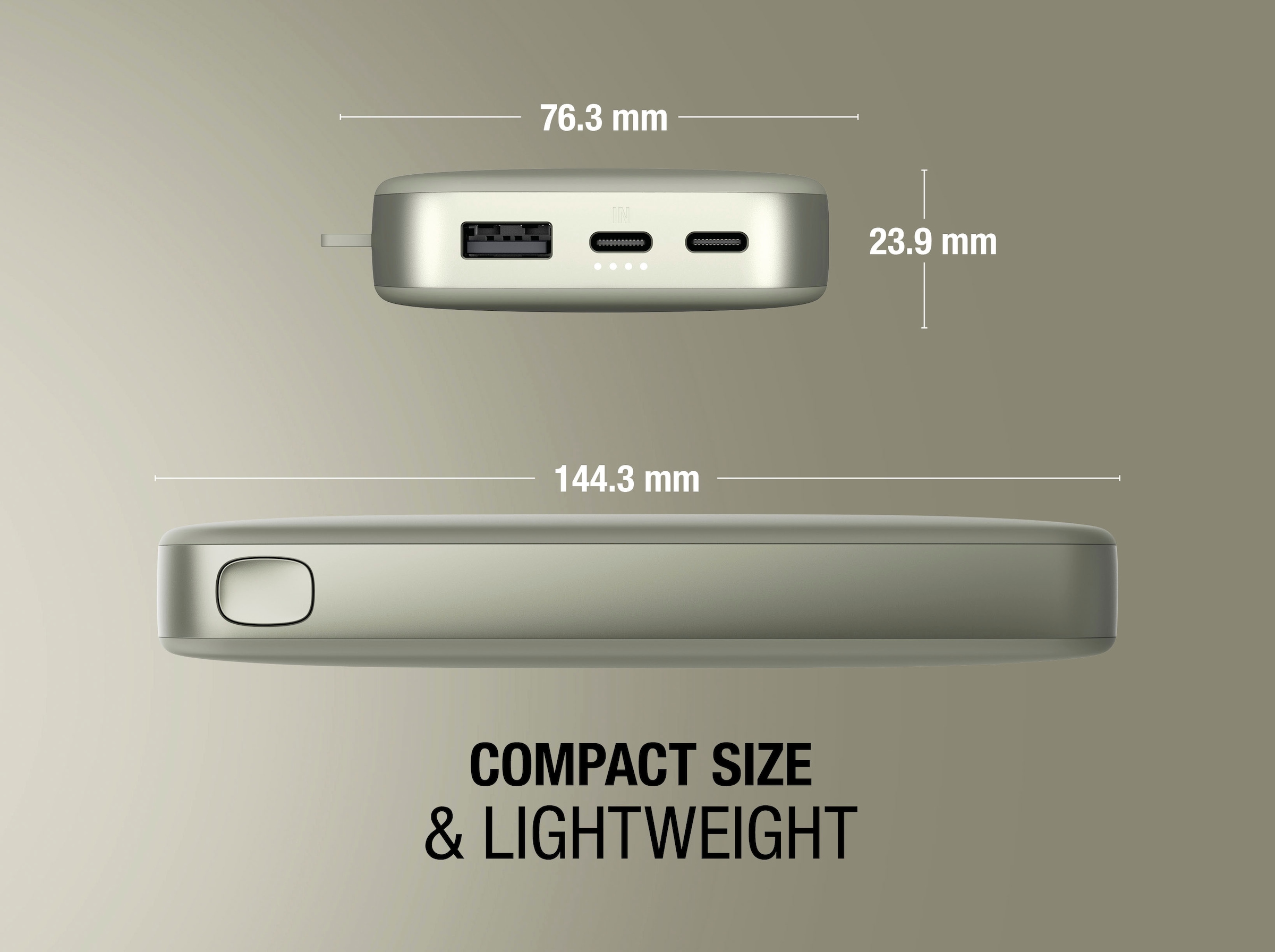 Fresh´n Rebel Powerbank »Power Pack 18000mAh mit USB-C, Ultra Fast Charge & 20W PD«