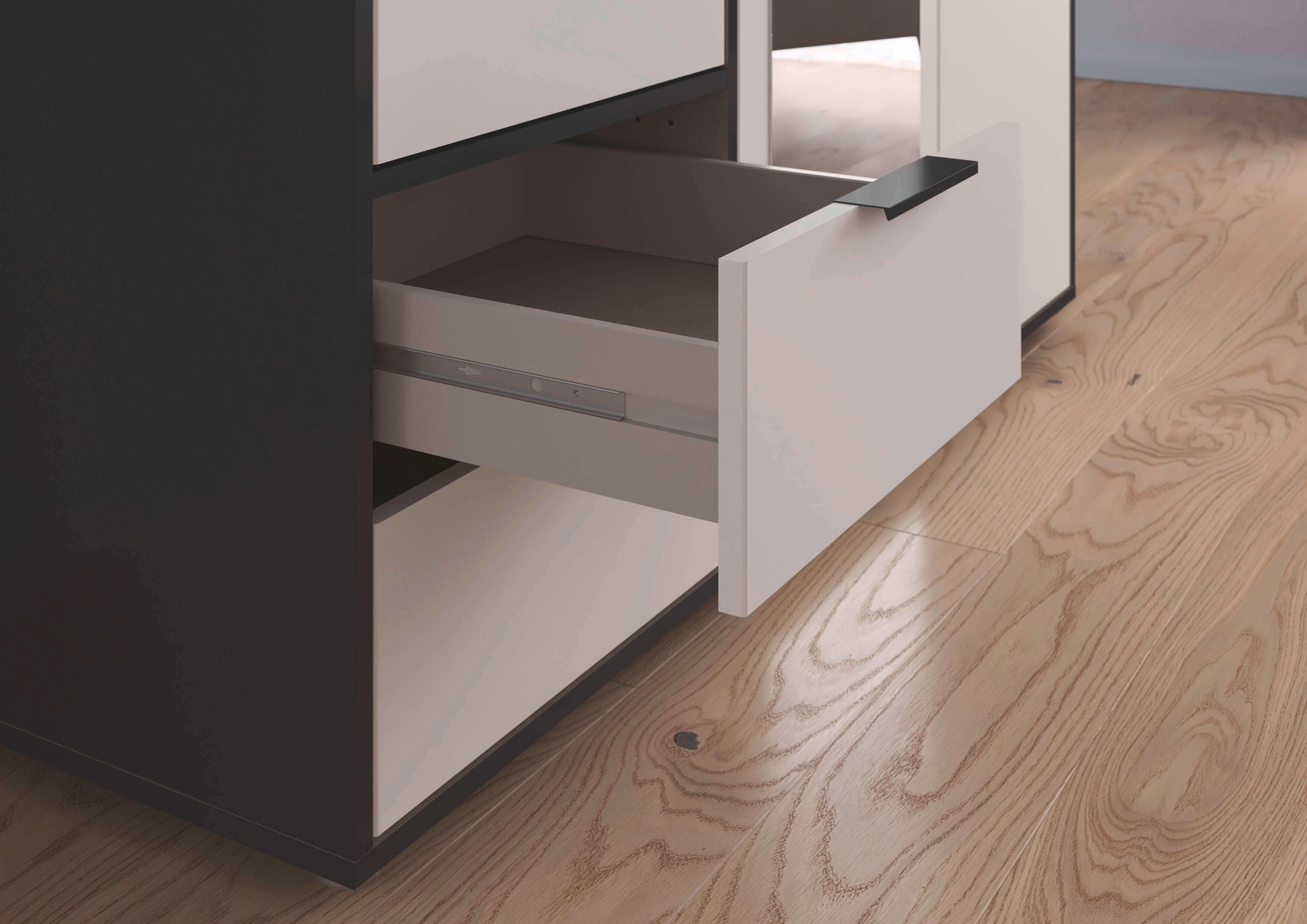 INOSIGN BY RAUCH Kleiderschrank »Schrank Garderobe Schlafzimmer Stauraum PAULLY TOPSELLER Wäscheschrank«, (mit 3 unterschiedlichen Griff-Varianten), OTTOS CHOICE 3 Griffvarianten MADE IN GERMANY