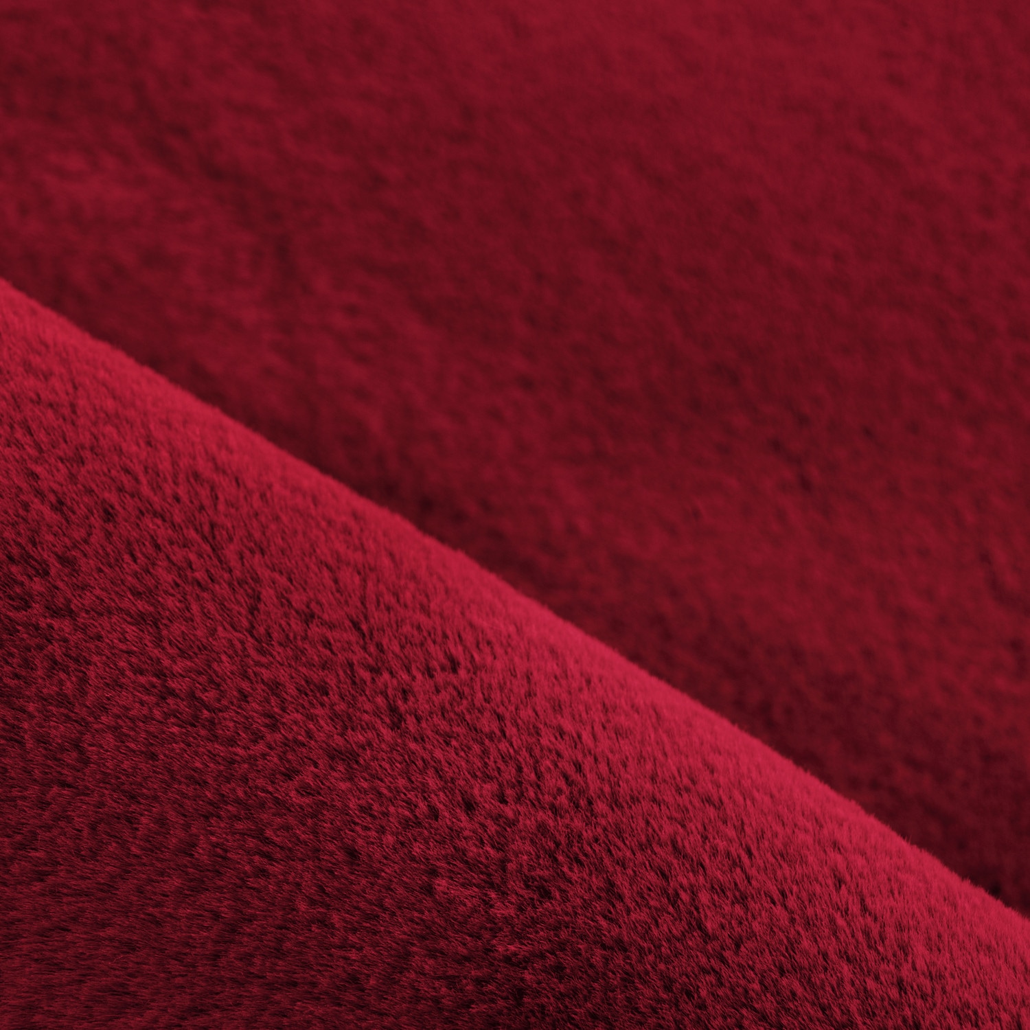 Ayyildiz Teppiche Hochflor-Teppich »POUFFY 5100«, rechteckig, 20 mm Höhe, Läufer, weicher glatter Softflor, Kaninchen Fell Haptik, waschbar