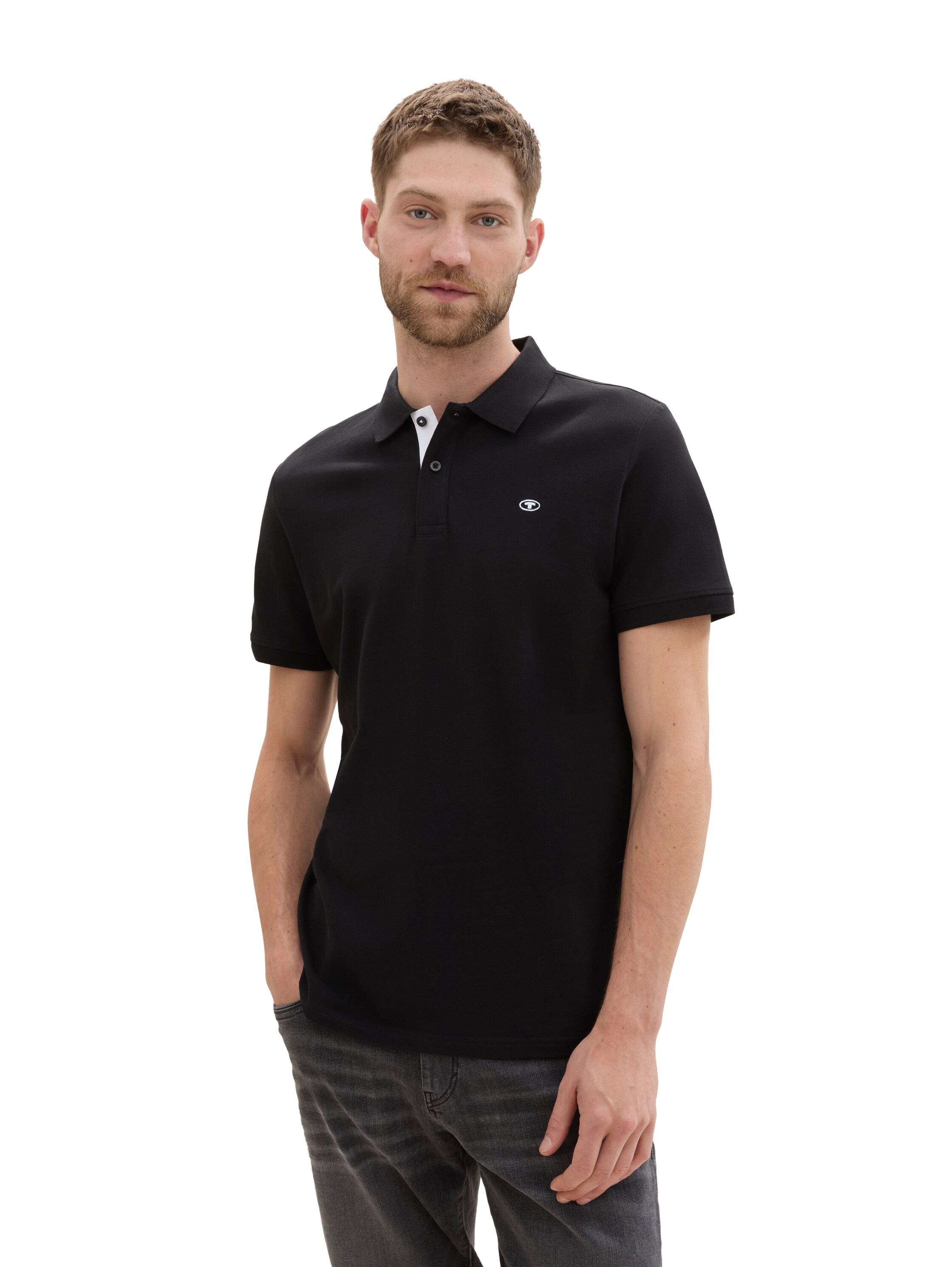 TOM TAILOR Poloshirt, (Packung, 2 tlg.), im Doppelpack