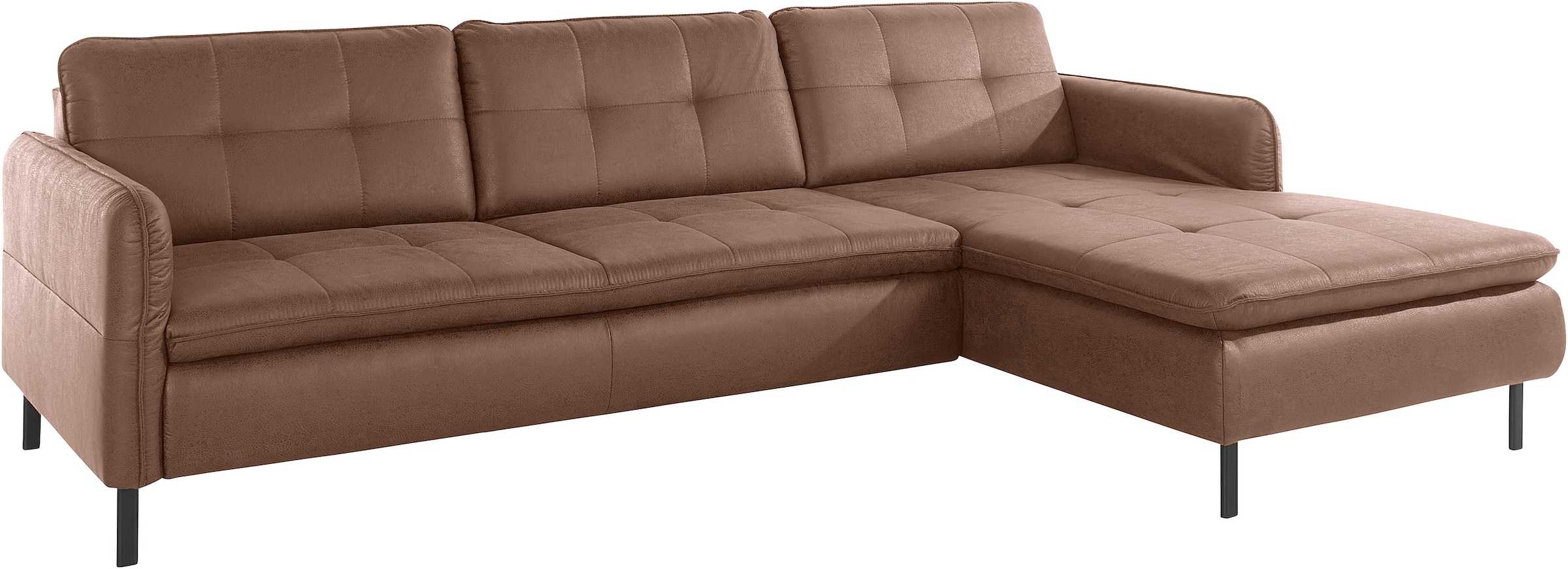 INOSIGN Ecksofa »Birkholm L-Form«, Armlehnverstellung, auch in Easy Clean Bezug - mit Wasser zu reinigen