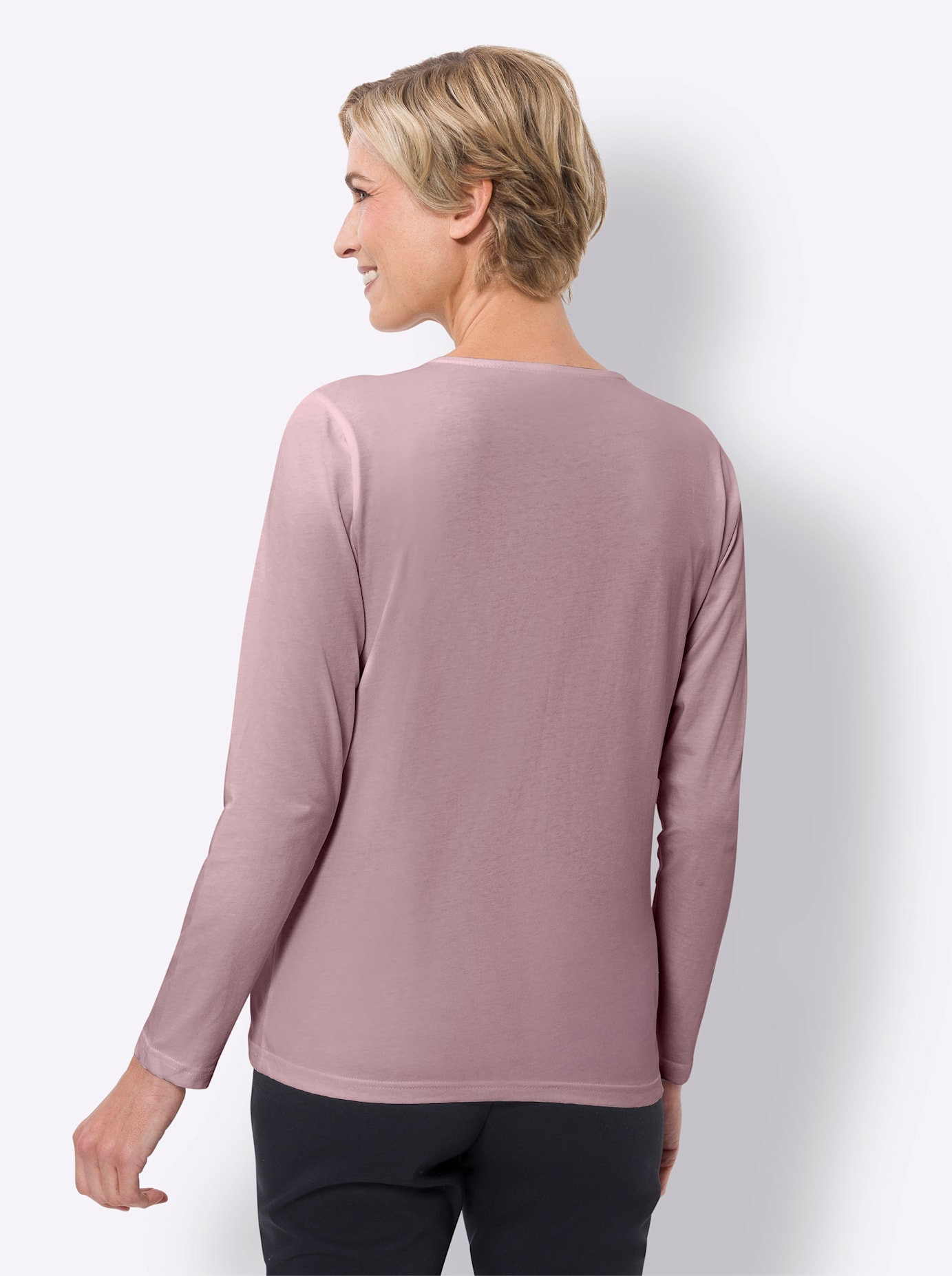 Classic Basics Rundhalsshirt »Rundhals-Shirt«, (1 tlg.)