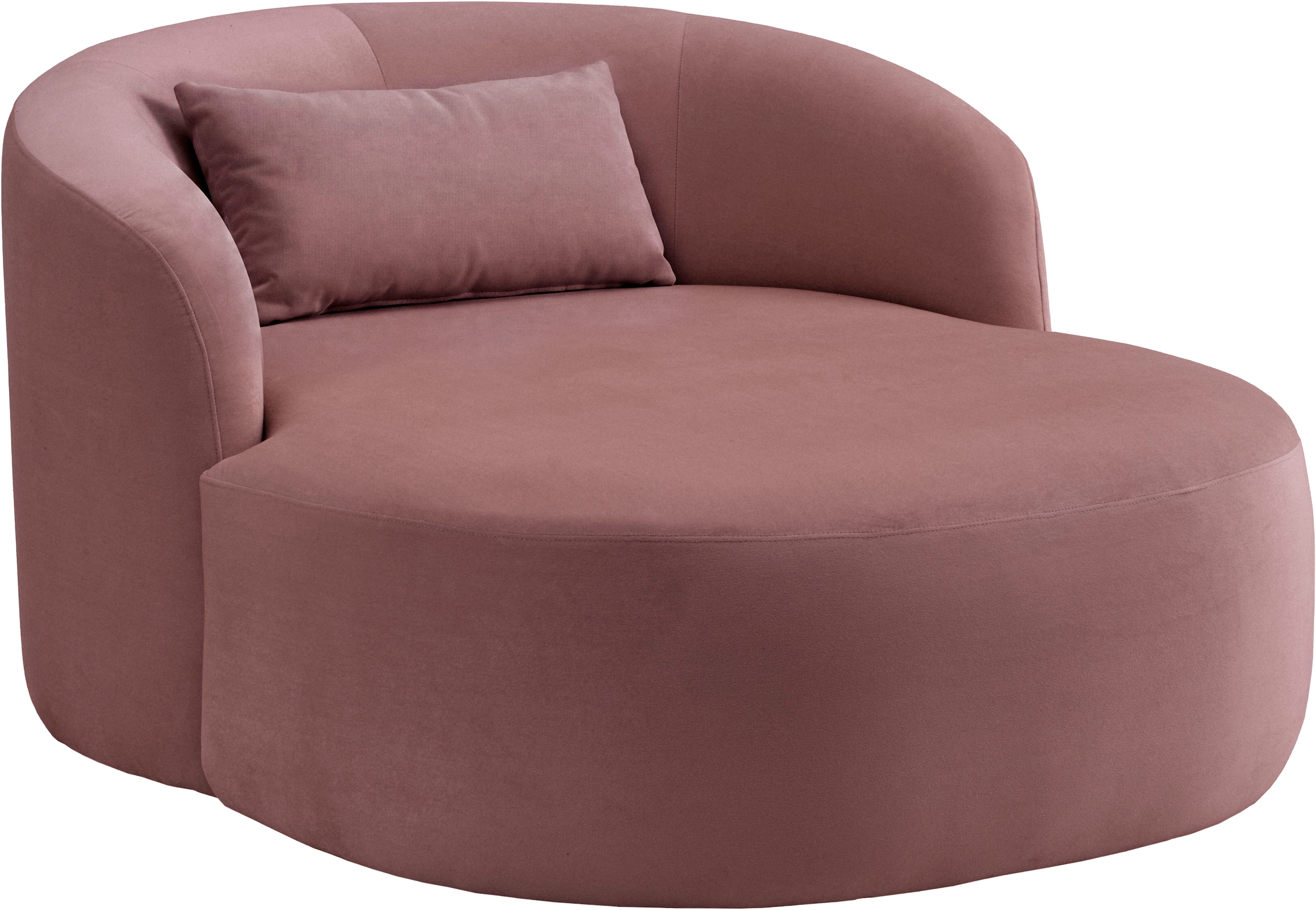 LeGer Home by Lena Gercke XXL-Sessel »Yllara, moderner Lesesessel, Loveseat mit großzügiger Sitzfläche« mit geschwungener Rückenlehne in Samt oder Struktur