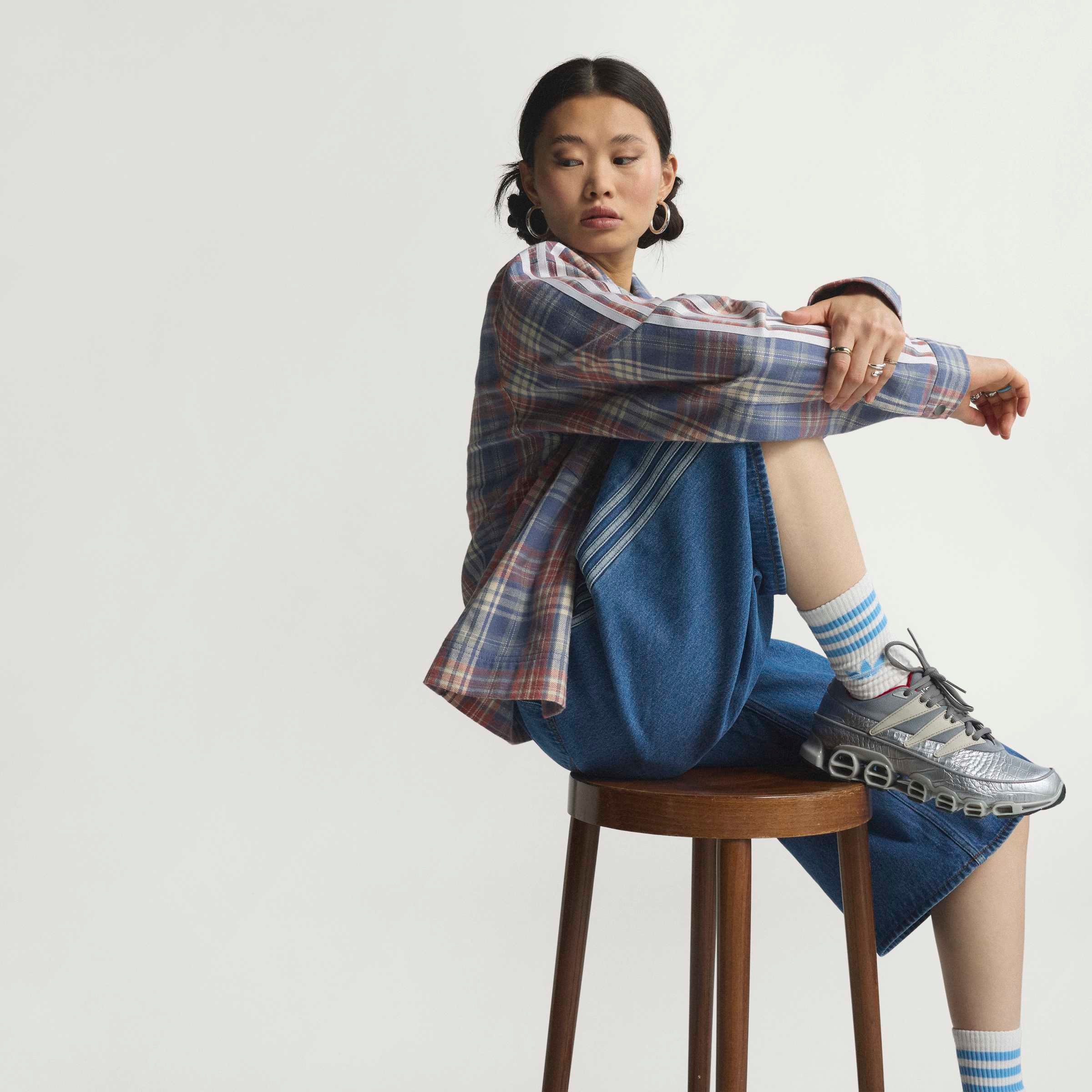 adidas Originals Shorts »FIREBIRD JORTS DENIM«