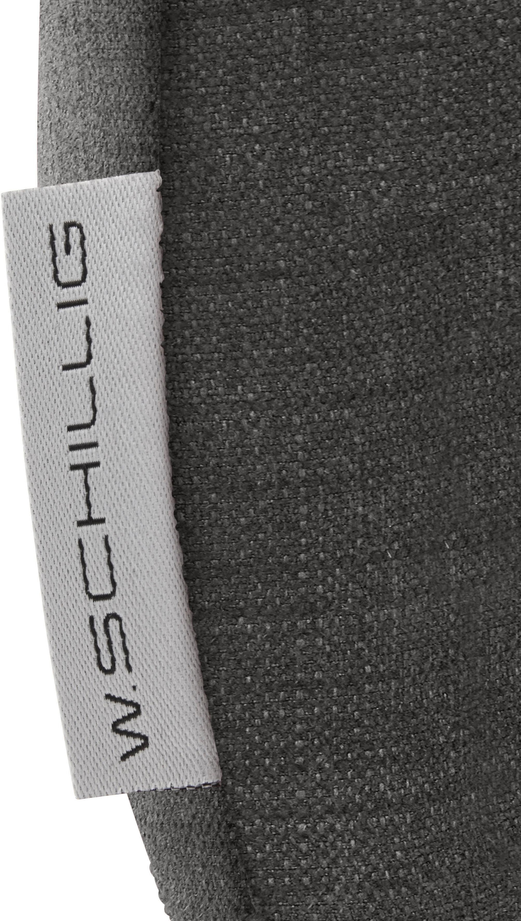 W.SCHILLIG Hocker »enjoy&MORE«, Füße schwarz pulverbeschichtet, Breite 106 cm