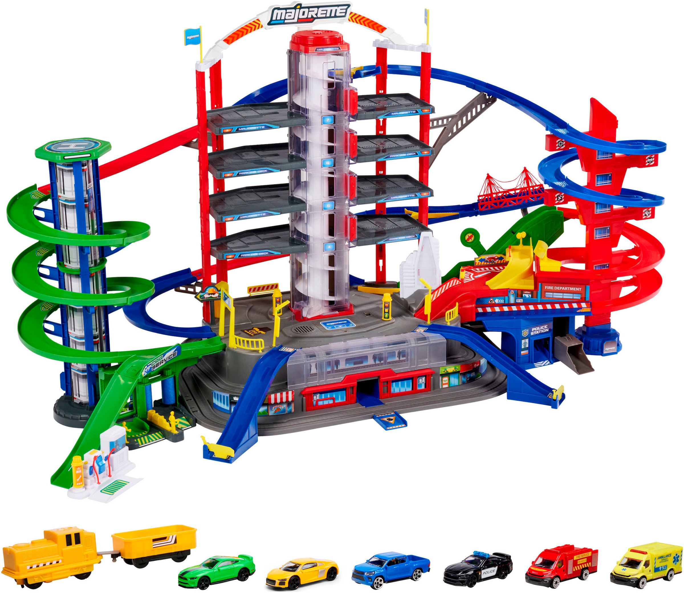 majORETTE Spiel-Parkhaus »City Garage« mit Licht und Sound
