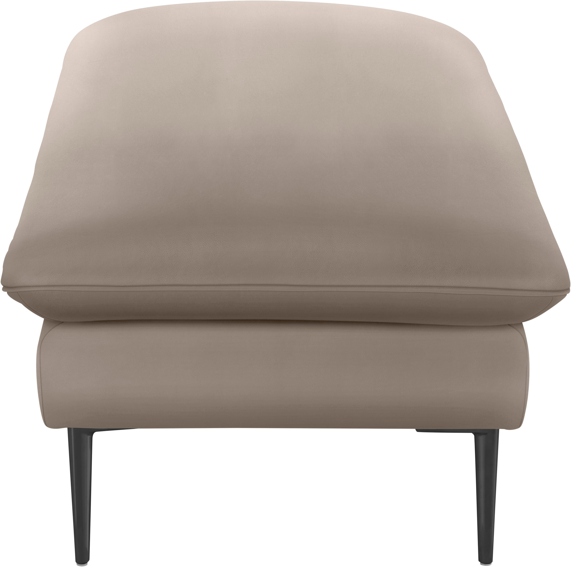 W.SCHILLIG Hocker »enjoy&MORE«, Füße schwarz pulverbeschichtet, Breite 151 cm