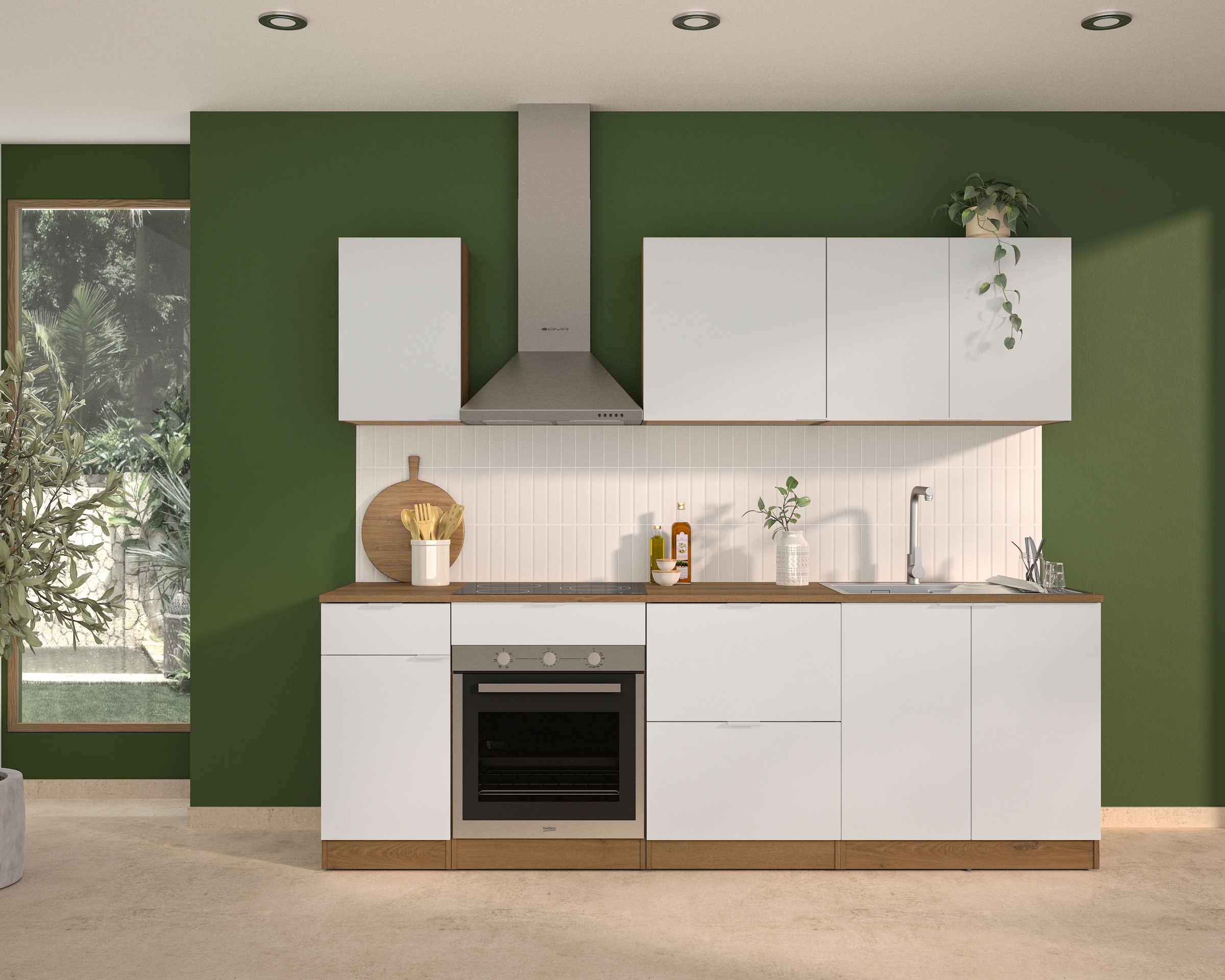 Gami Herdumbauschrank »Eden Backofenschrank B.60«, Backofenschrank B.60