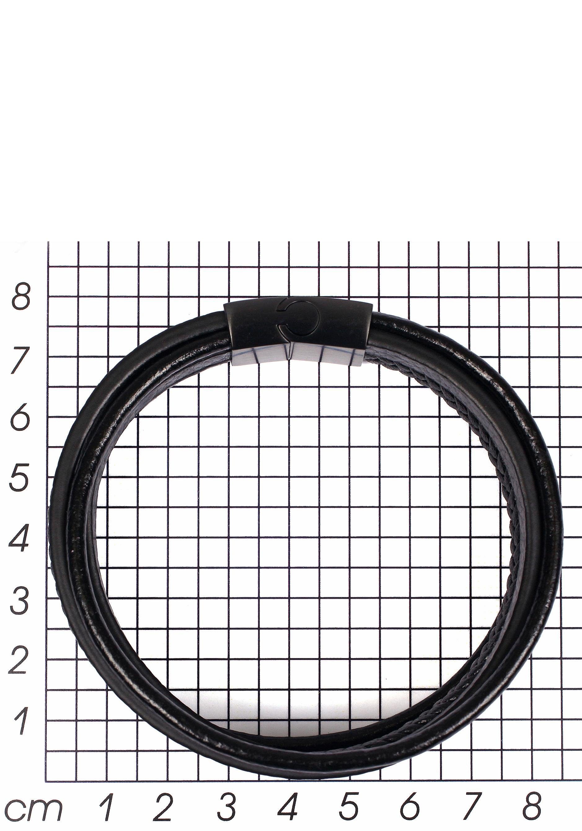 Firetti Lederarmband »im maskulinen Design, mehrreihig, teilweise geflochten«