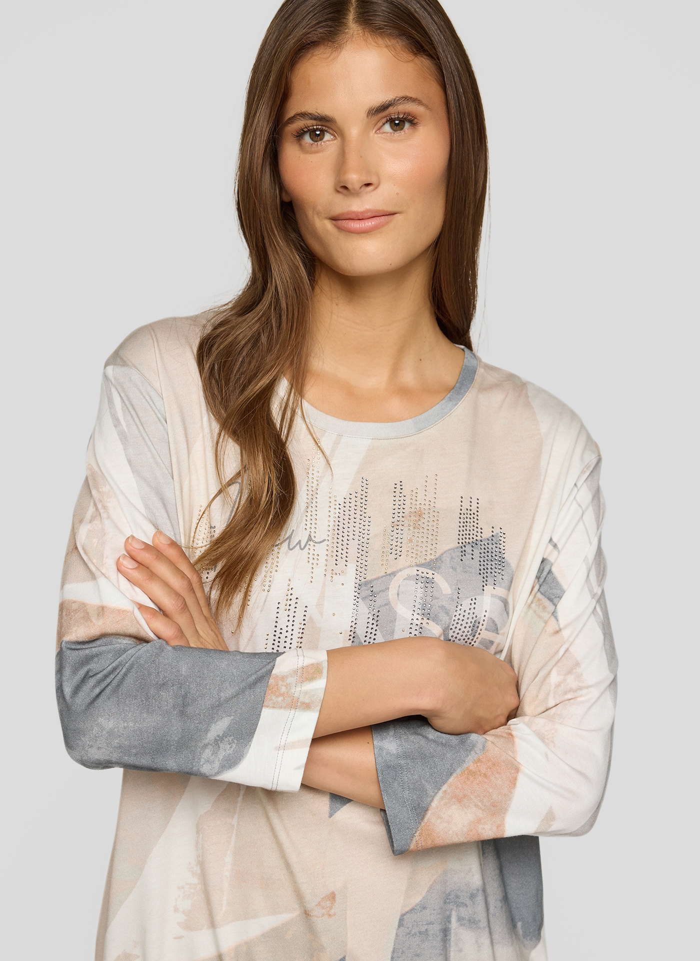 Rabe 3/4-Arm-Shirt mit All-Over Print