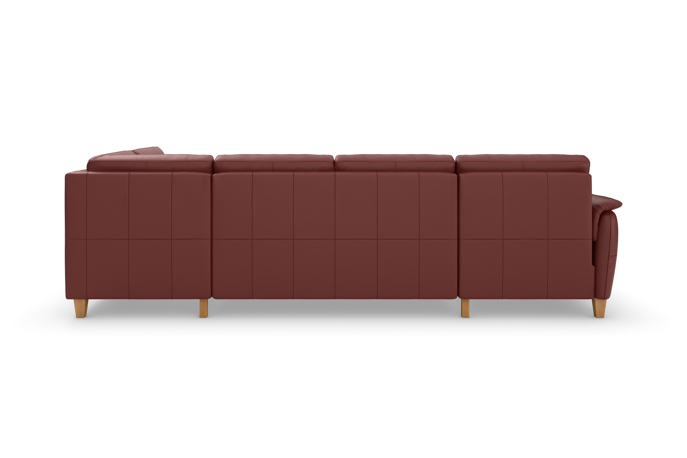 Home affaire Wohnlandschaft »Palmera U-Form, B: 308 cm«, optional Bettfunktion & Bettkasten, Federkern