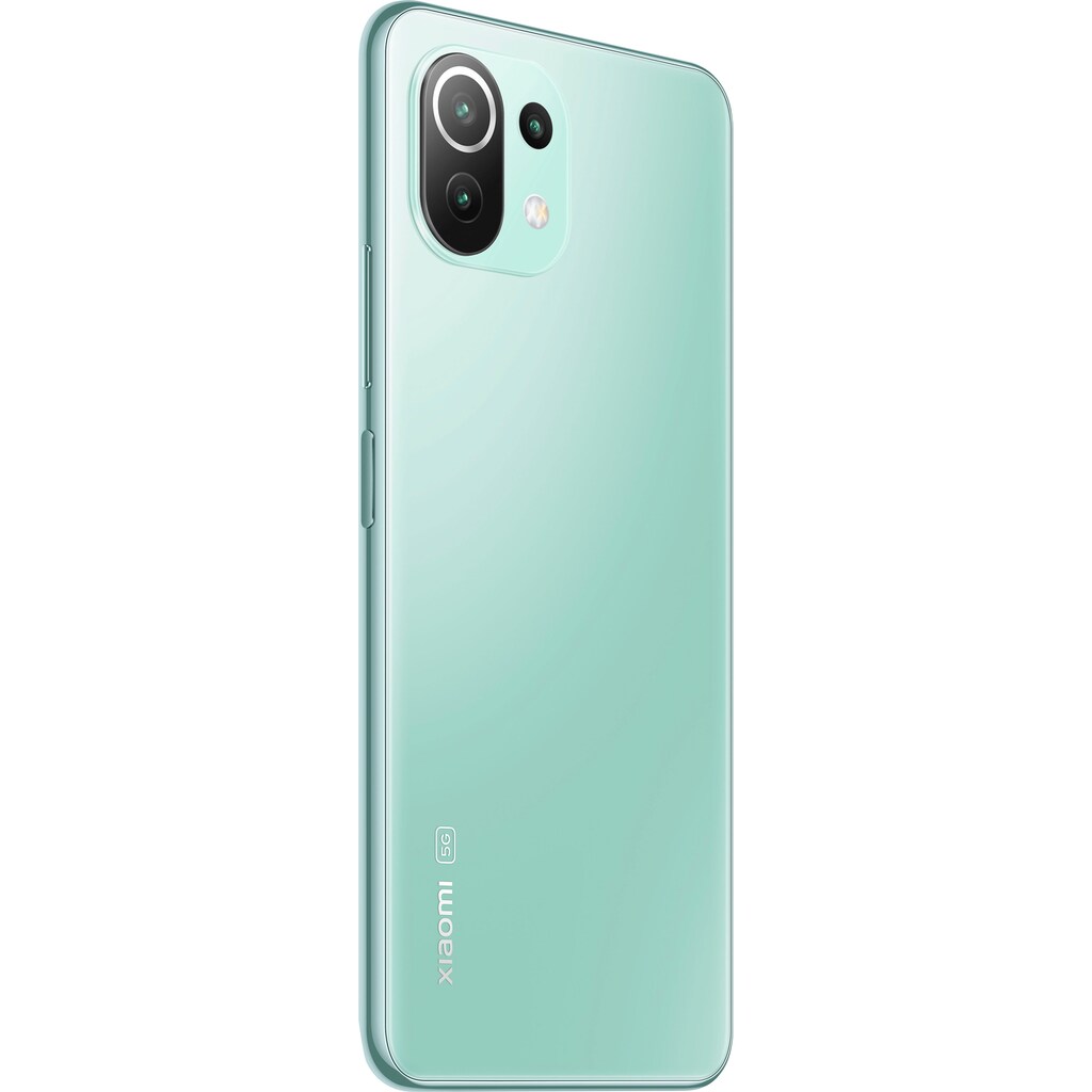 Xiaomi Smartphone »11 Lite 5G NE«, Mint Green, 16,64 cm/6,55 Zoll, 128 GB Speicherplatz, 64 MP Kamera