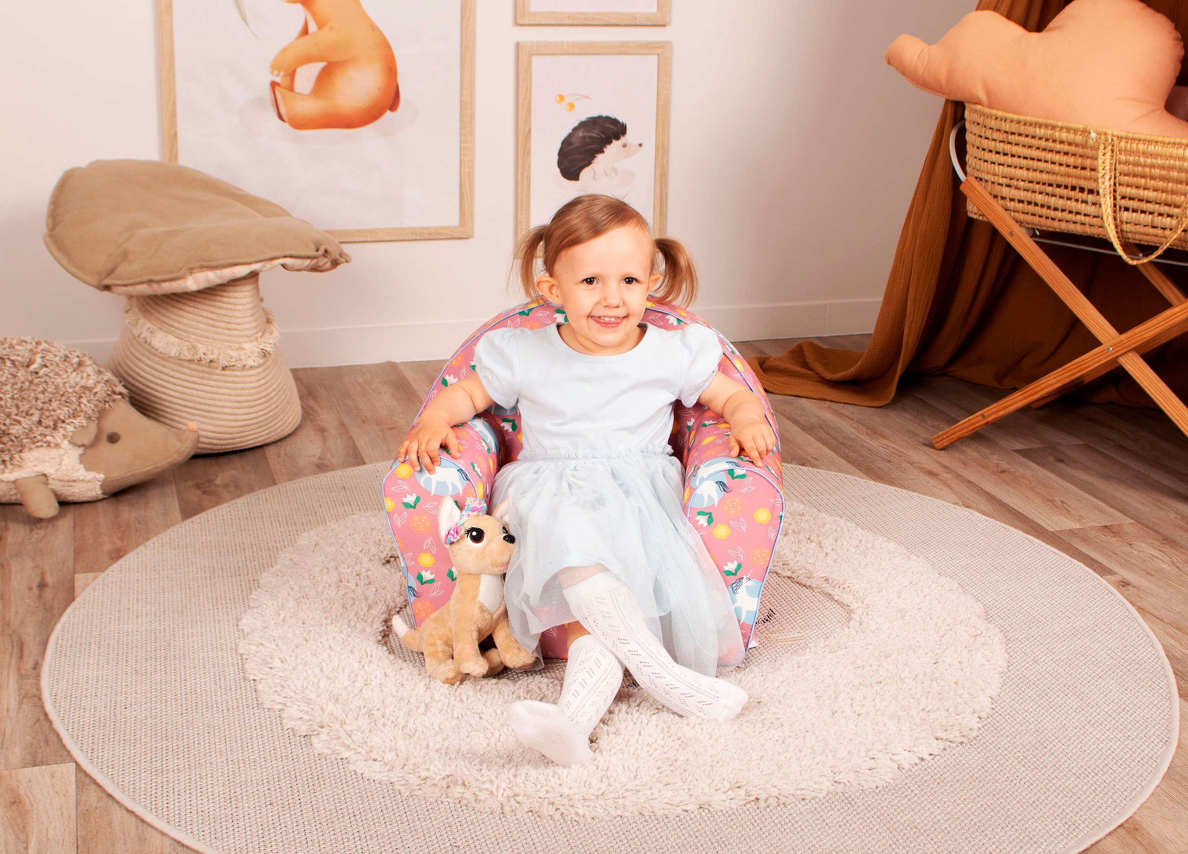 Knorrtoys® Sessel »Einhorn pink«, für Kinder; Made in Europe