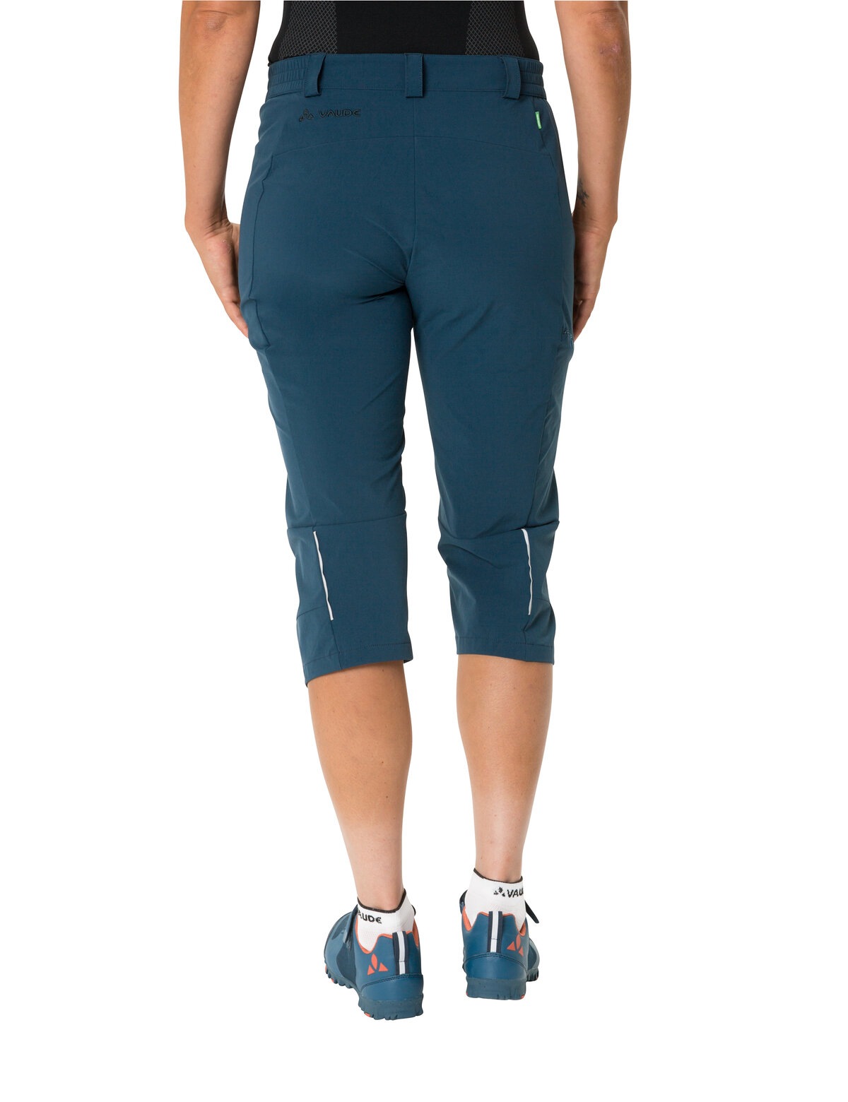 VAUDE Radhose »WOMEN'S YARAS 3/4 PANTS«, (1 tlg.), Reflektierende Elemente