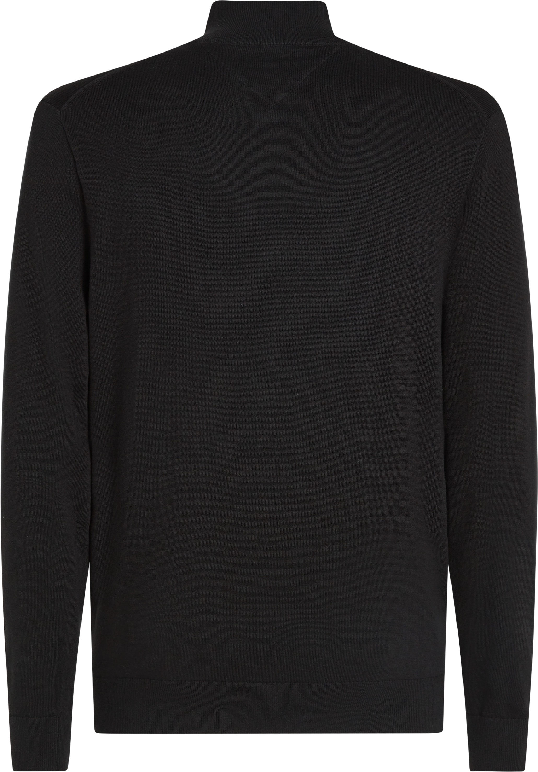 Tommy Hilfiger Big & Tall Stehkragenpullover »BT-ESSENTIAL COTTON ZIP MOCK-B«, Großen Größen
