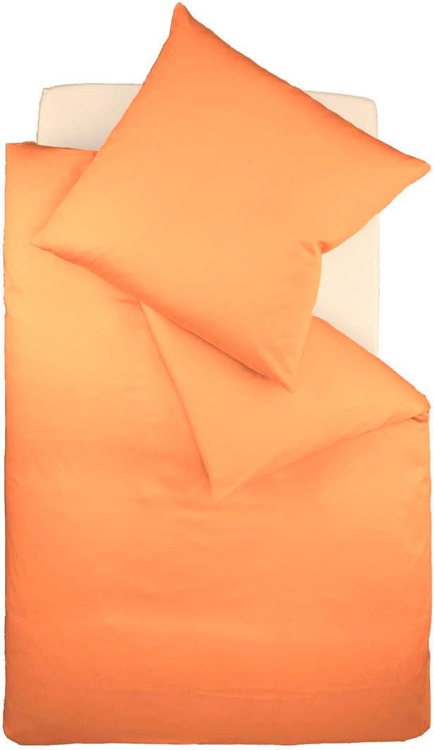 fleuresse Bettwäsche "Colours in 135x200, 155x220 oder 200x200 cm" 2 Stk. Bettwäsche aus 100% Baumwolle, uni, mit Reißverschluss