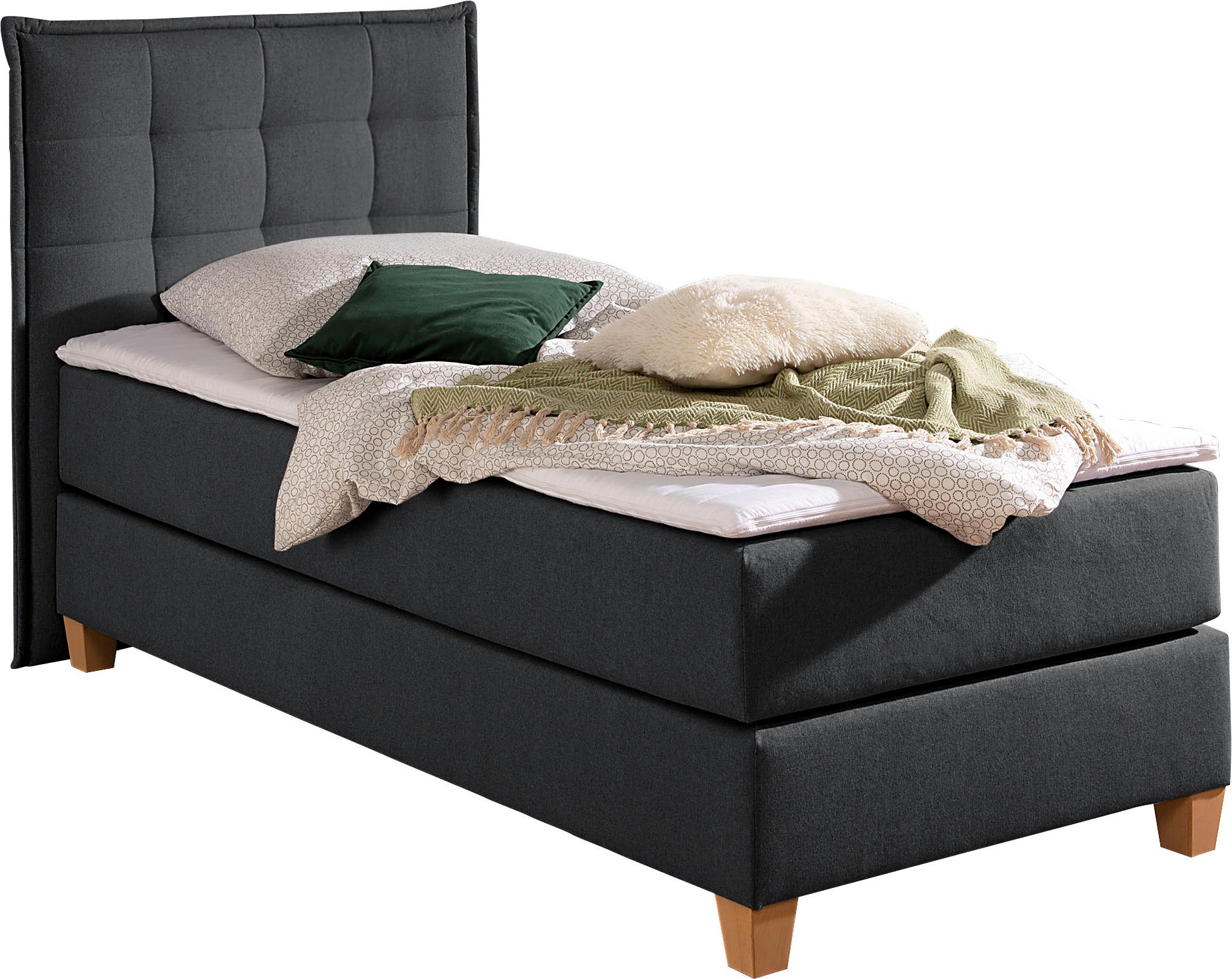 Home affaire Boxspringbett, inklusive Komfortschaum-Topper