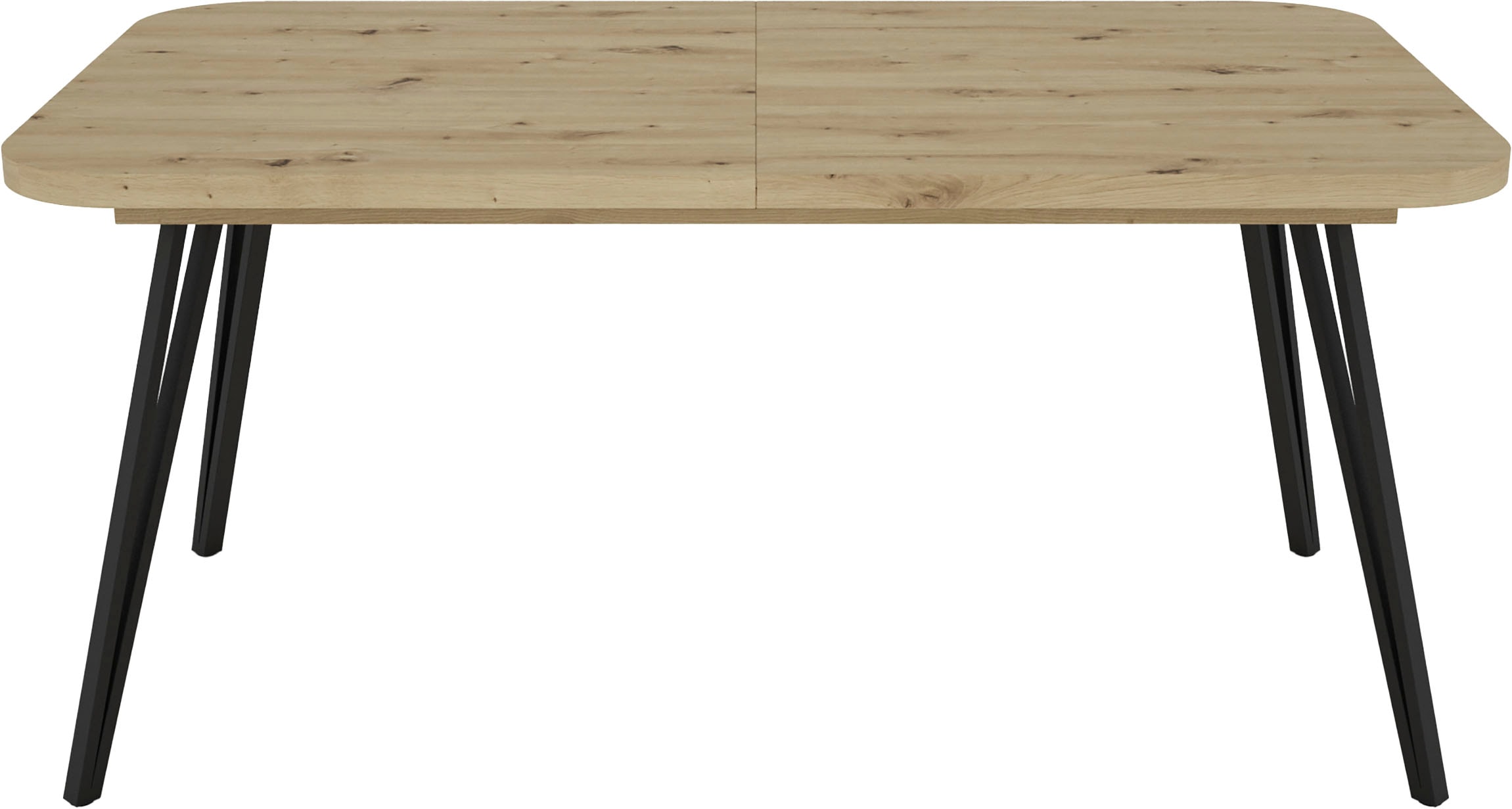 byLIVING Kulissentisch "Life" 1 Stk. tlg. mit Synchronauszug, ausziehbar von 160 auf 240 cm, Artisan Eiche