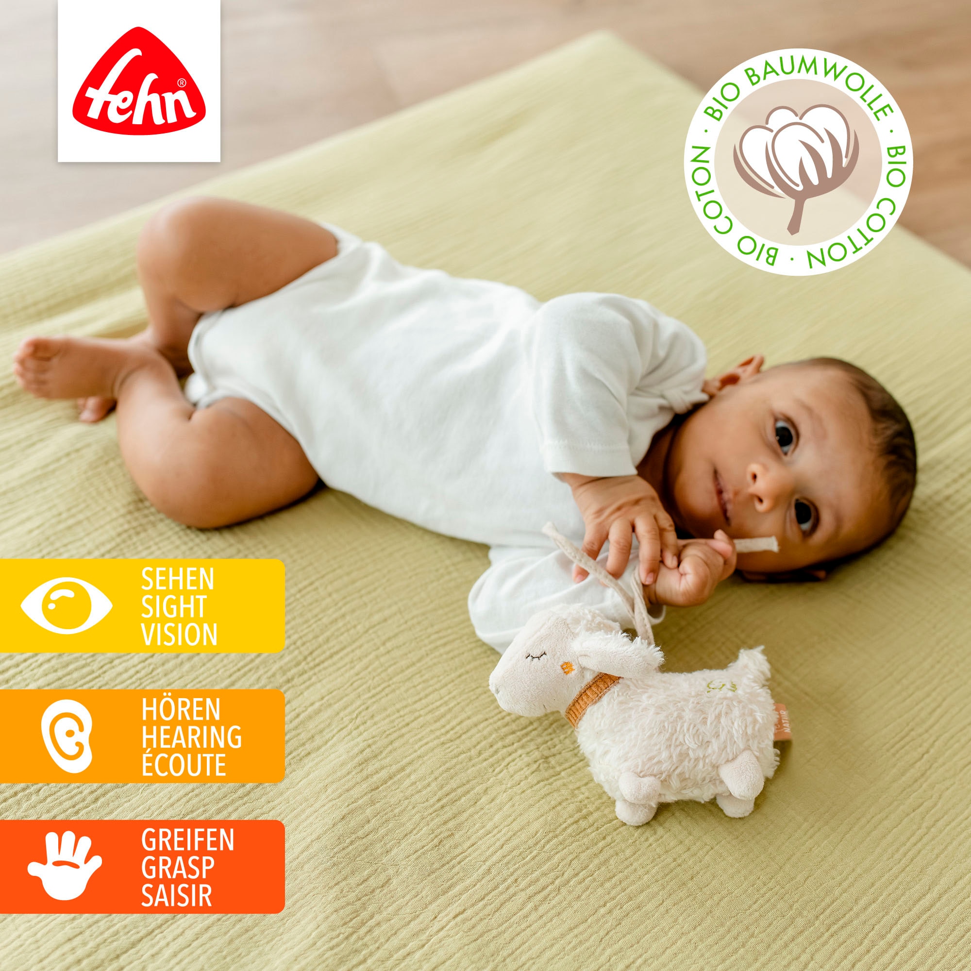Fehn Greifling »FehnNATUR, Mini-Schaf«