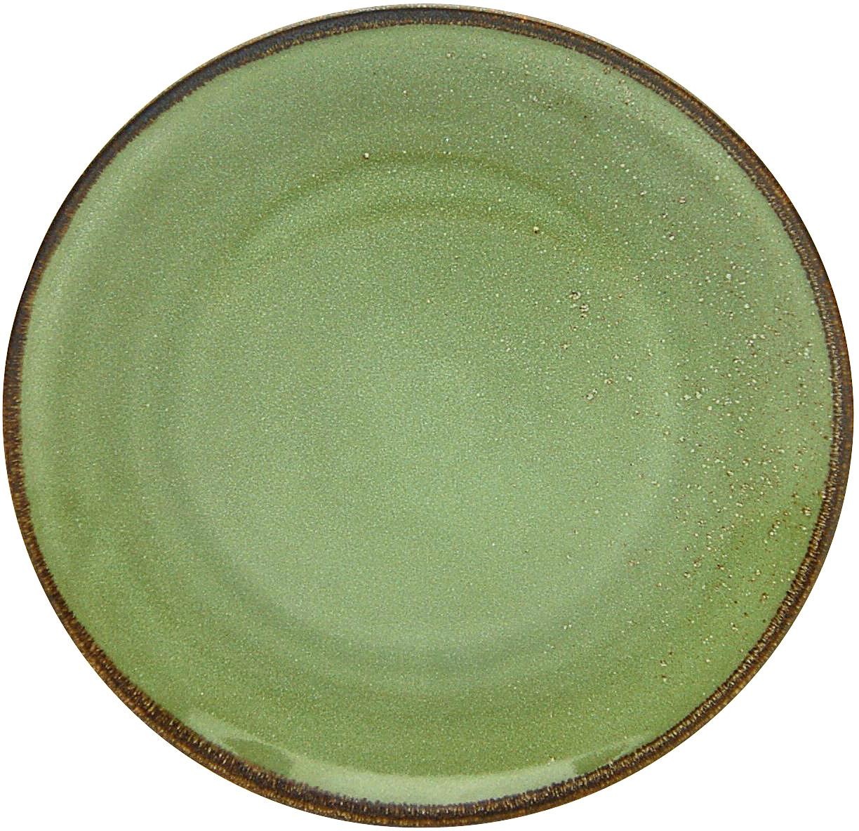 CreaTable Speiseteller "Essteller NATURE COLLECTION" Teller Set für 6 Personen, Ø 27 cm, Steinzeug, flache Teller