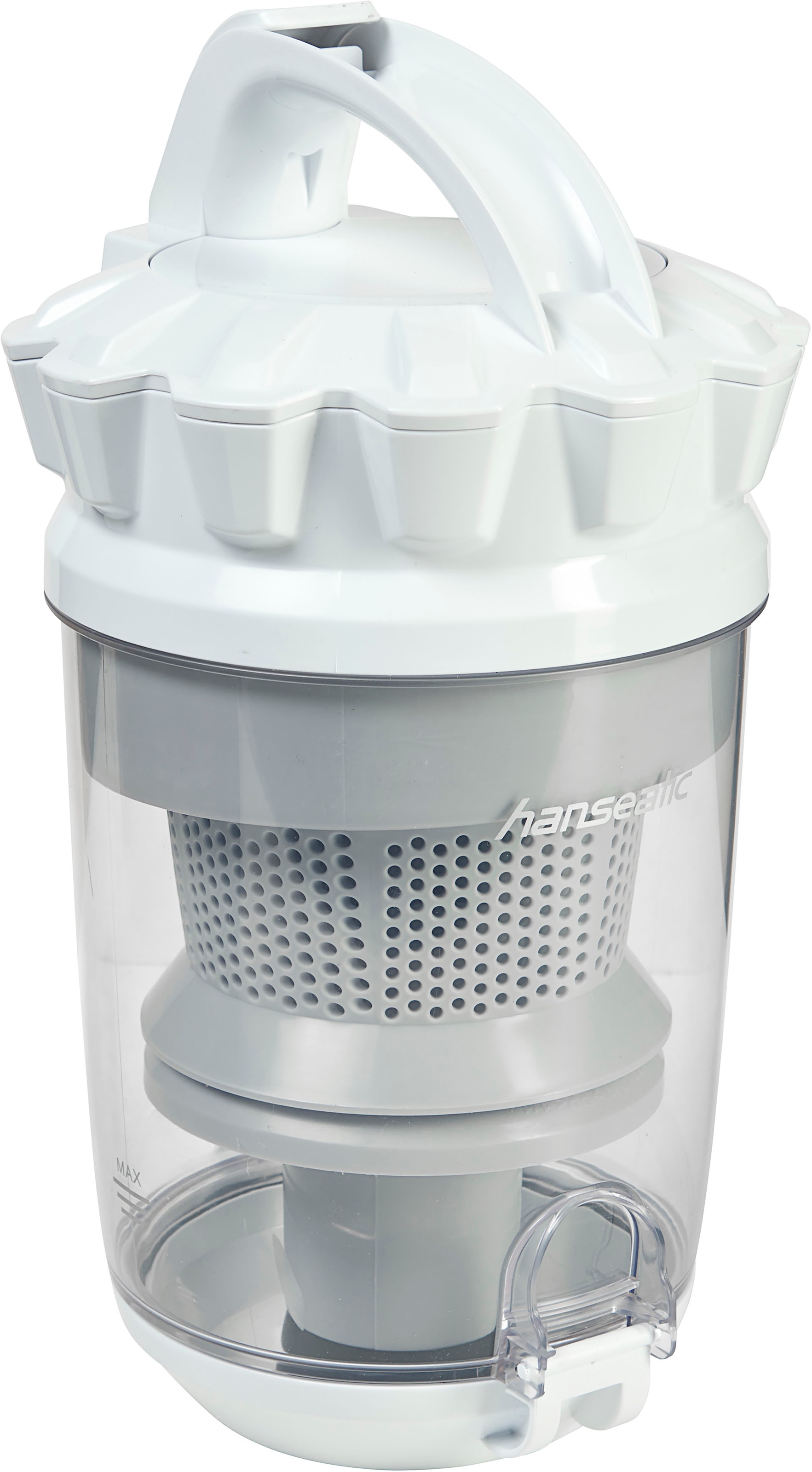 Hanseatic Bodenstaubsauger »Edition 20-CJ132WT-060, hohe Saugkraft dank Zyklonentechnologie«, 600 W, beutellos, Hygienefilter, großes Zubehör mit Turbodüse, 7,5m Radius