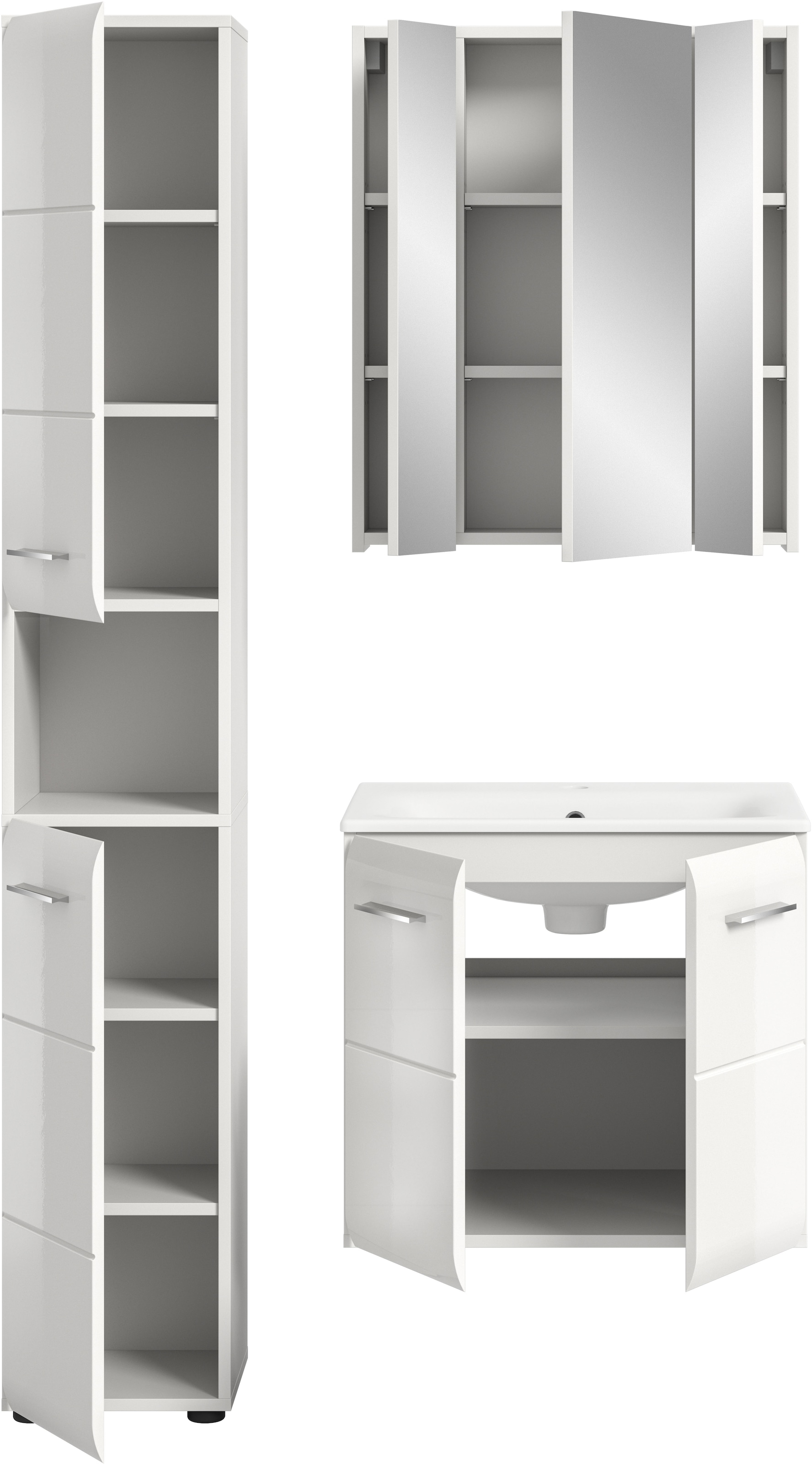 INOSIGN Badezimmer-Set Set, 4 Stk. tlg.