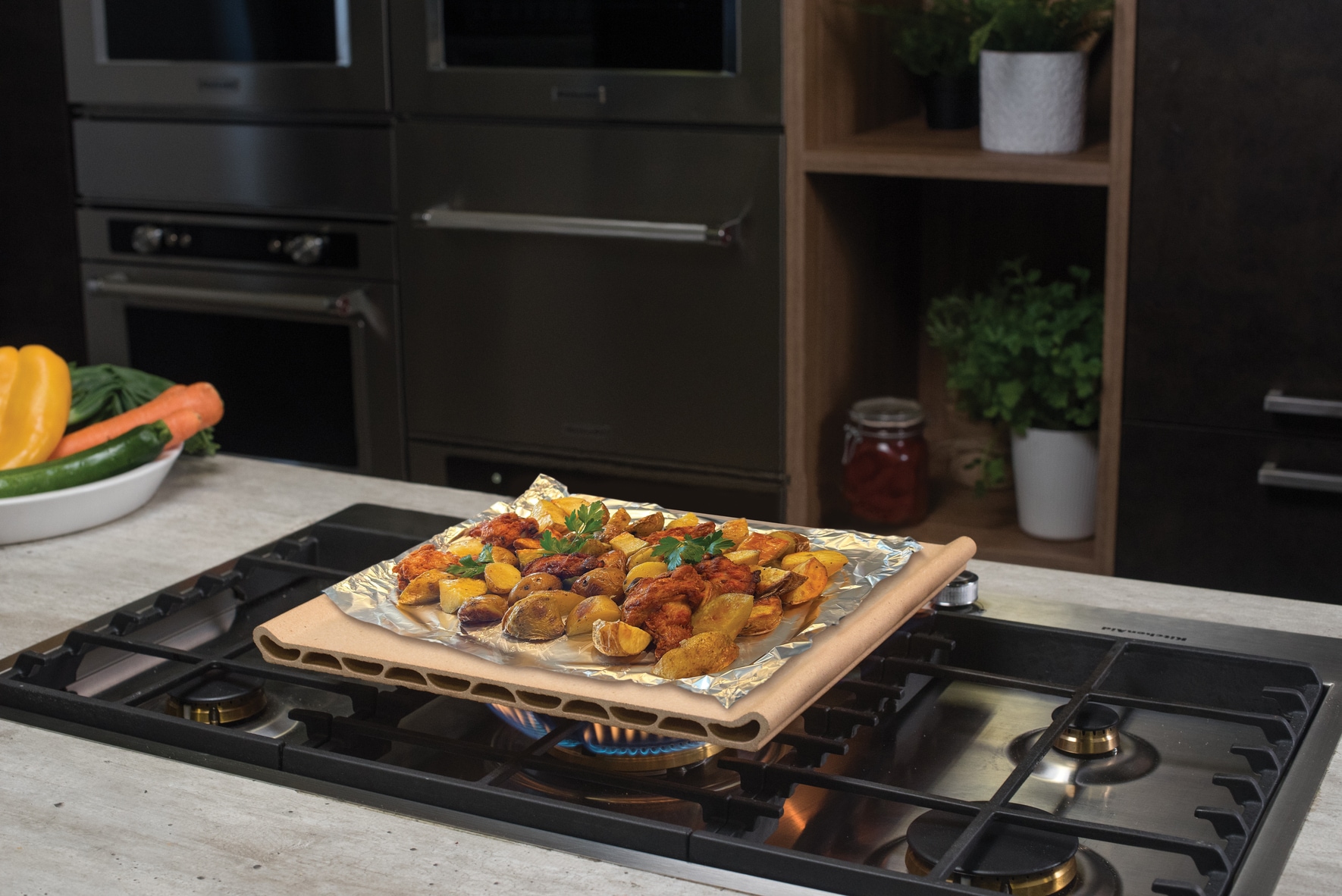 BAUKNECHT Pyrolyse Backofen »BBI7 310C PIZZA« mit 1-fach-Teleskopauszug mit Pyrolyse-Selbstreinigung Restaurant-Pizza daheim: 310°C Pizza-Funktion inkl. Pizzastein