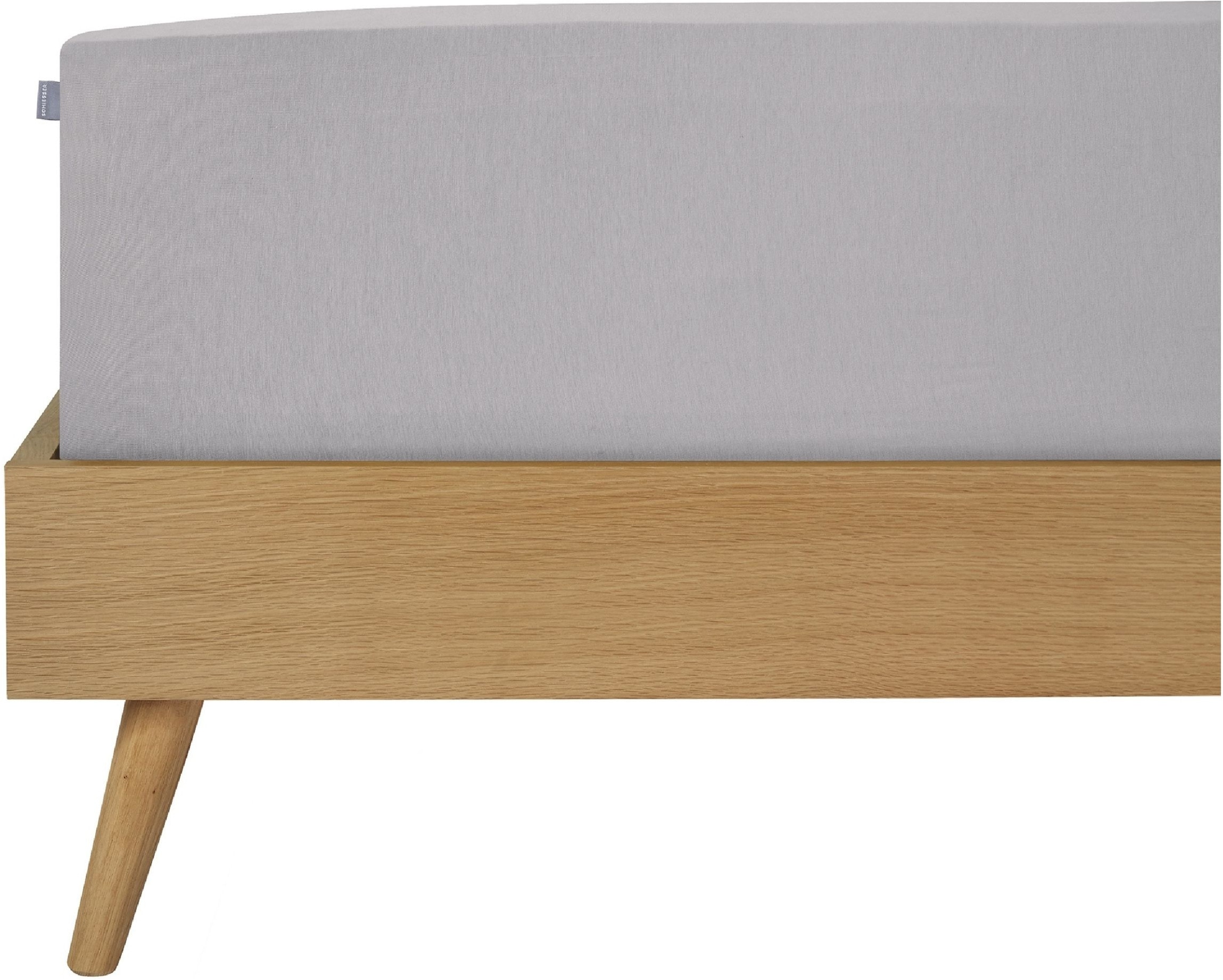 Schiesser Spannbettlaken »Jessi aus 100% Baumwolle« für Matratzen bis zu 22 cm Höhe, OEKO-TEX® MADE IN GREEN