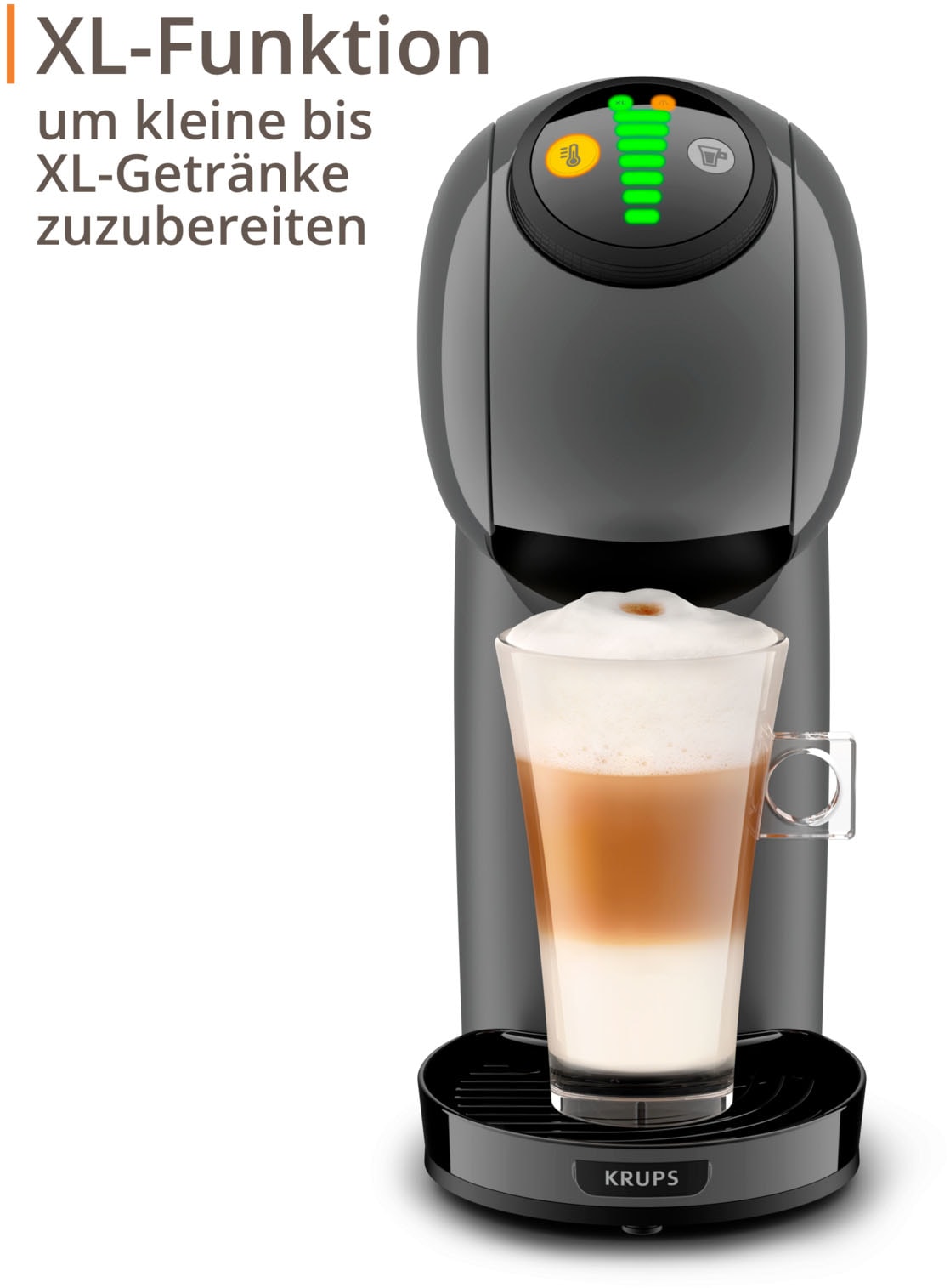 NESCAFÉ® Dolce Gusto® Kapselmaschine »KP243B Genio S, 15 Bar, ultra-kompakt, Hochdruck«